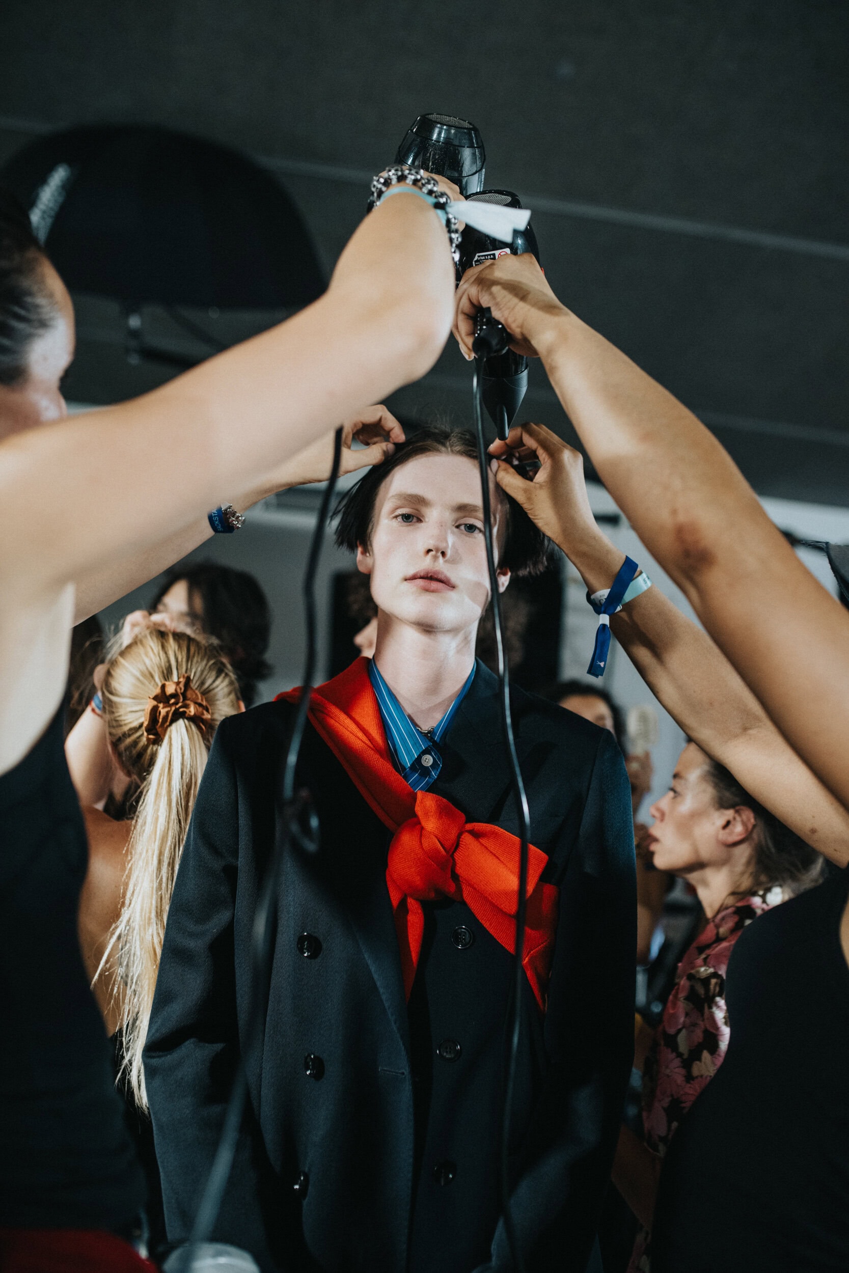 Ami Paris Spring 2027 Men's Fashion Show Backstage