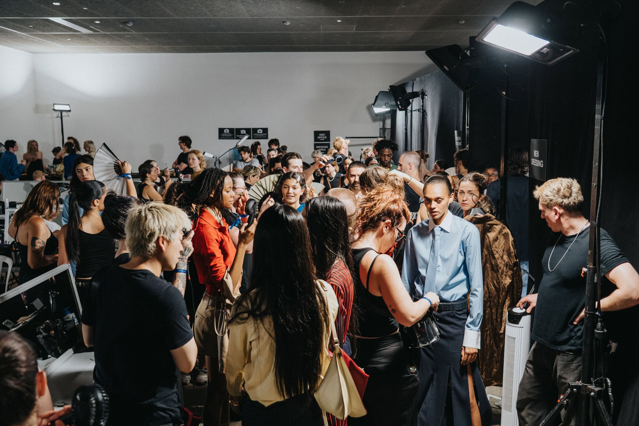 Ami Paris Spring 2027 Men's Fashion Show Backstage