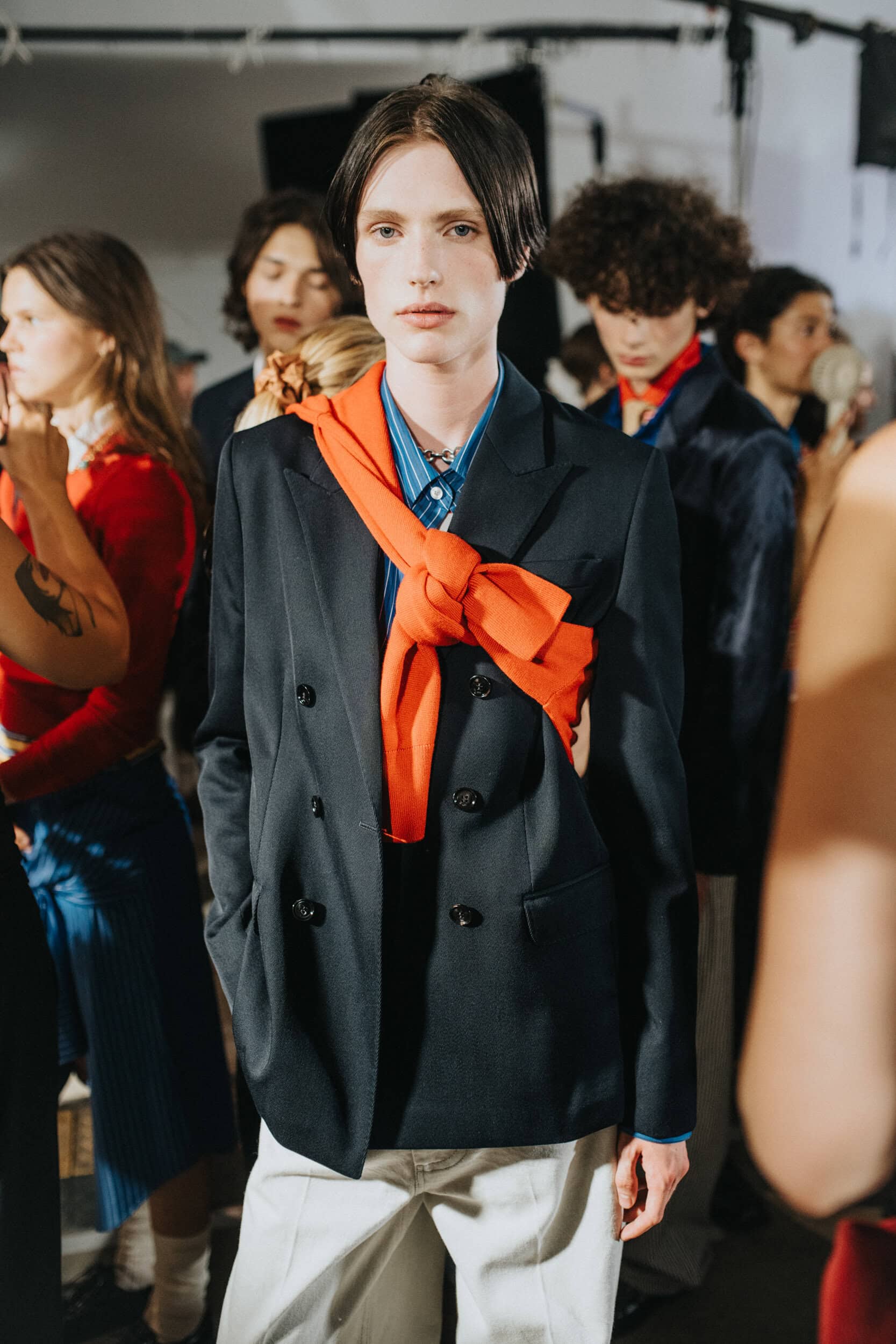 Ami Paris Spring 2027 Men's Fashion Show Backstage