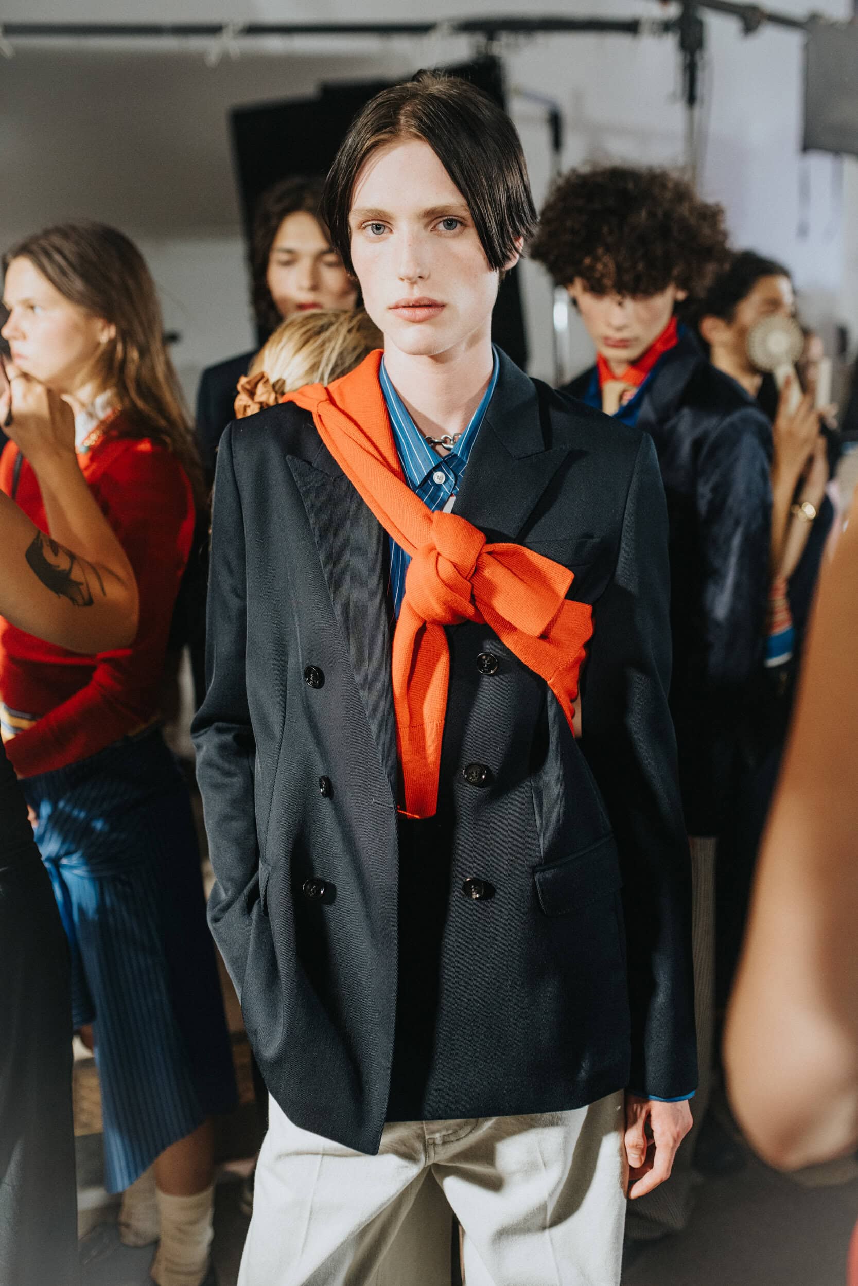 Ami Paris Spring 2027 Men's Fashion Show Backstage