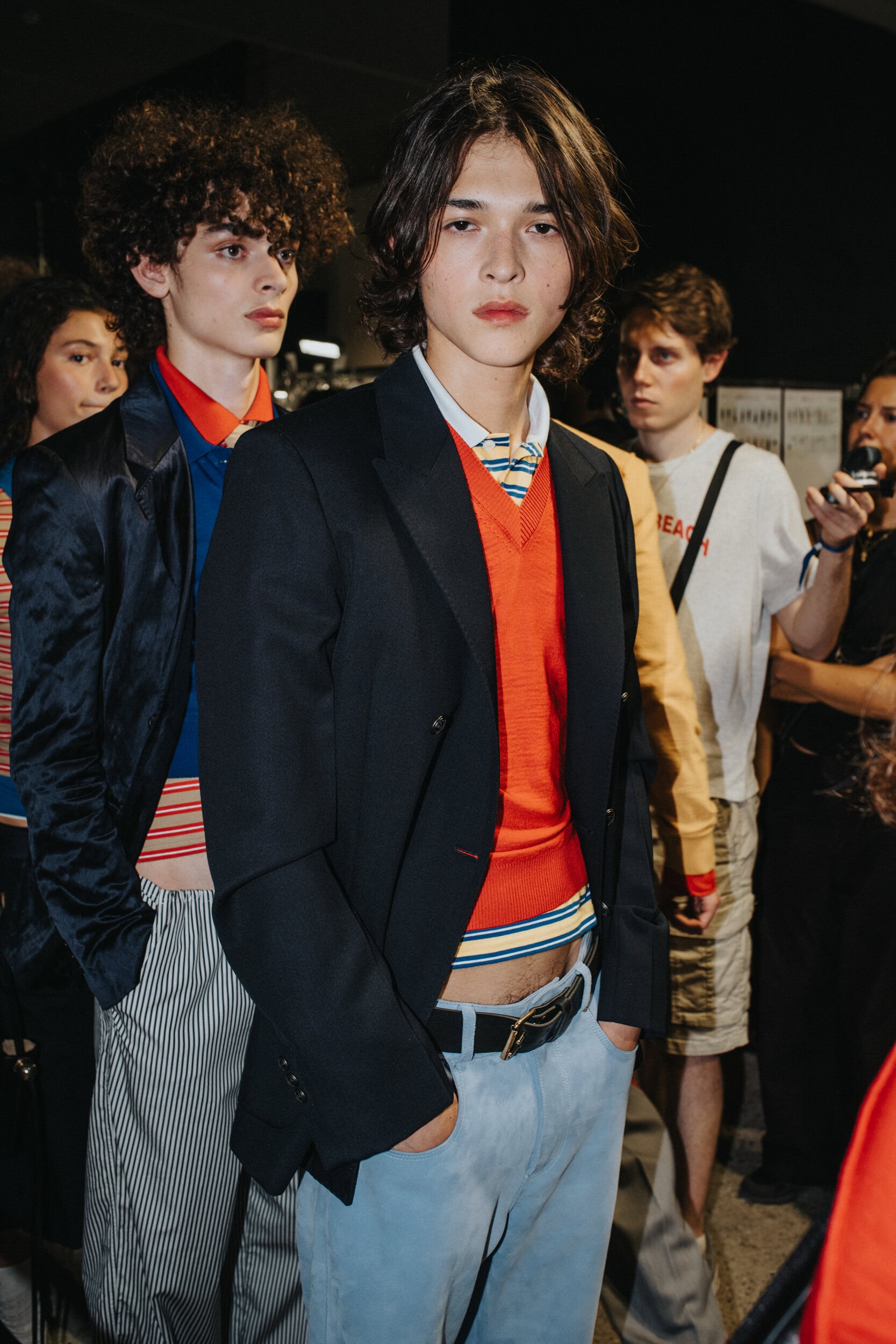 Ami Paris Spring 2027 Men's Fashion Show Backstage
