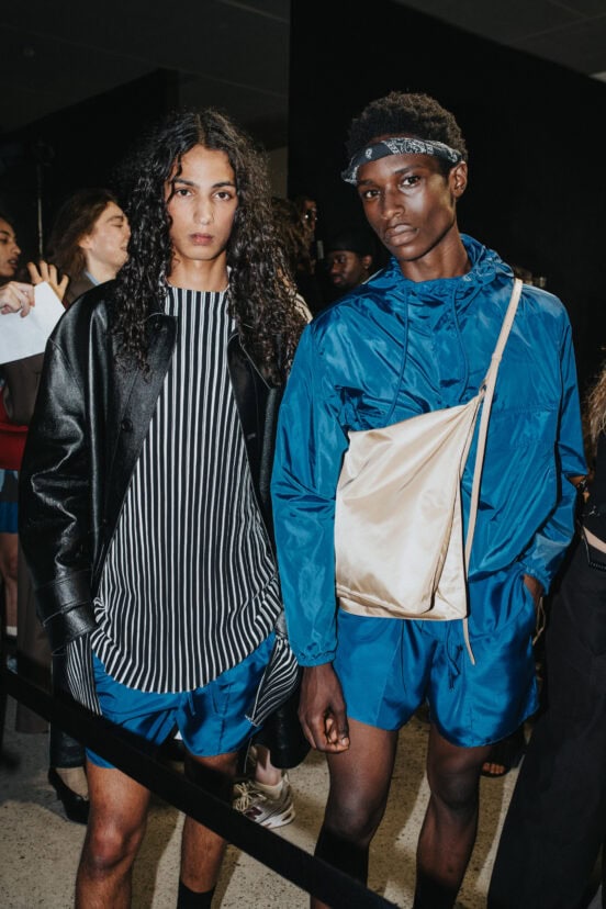 Ami Paris Spring 2027 Men's Fashion Show Backstage