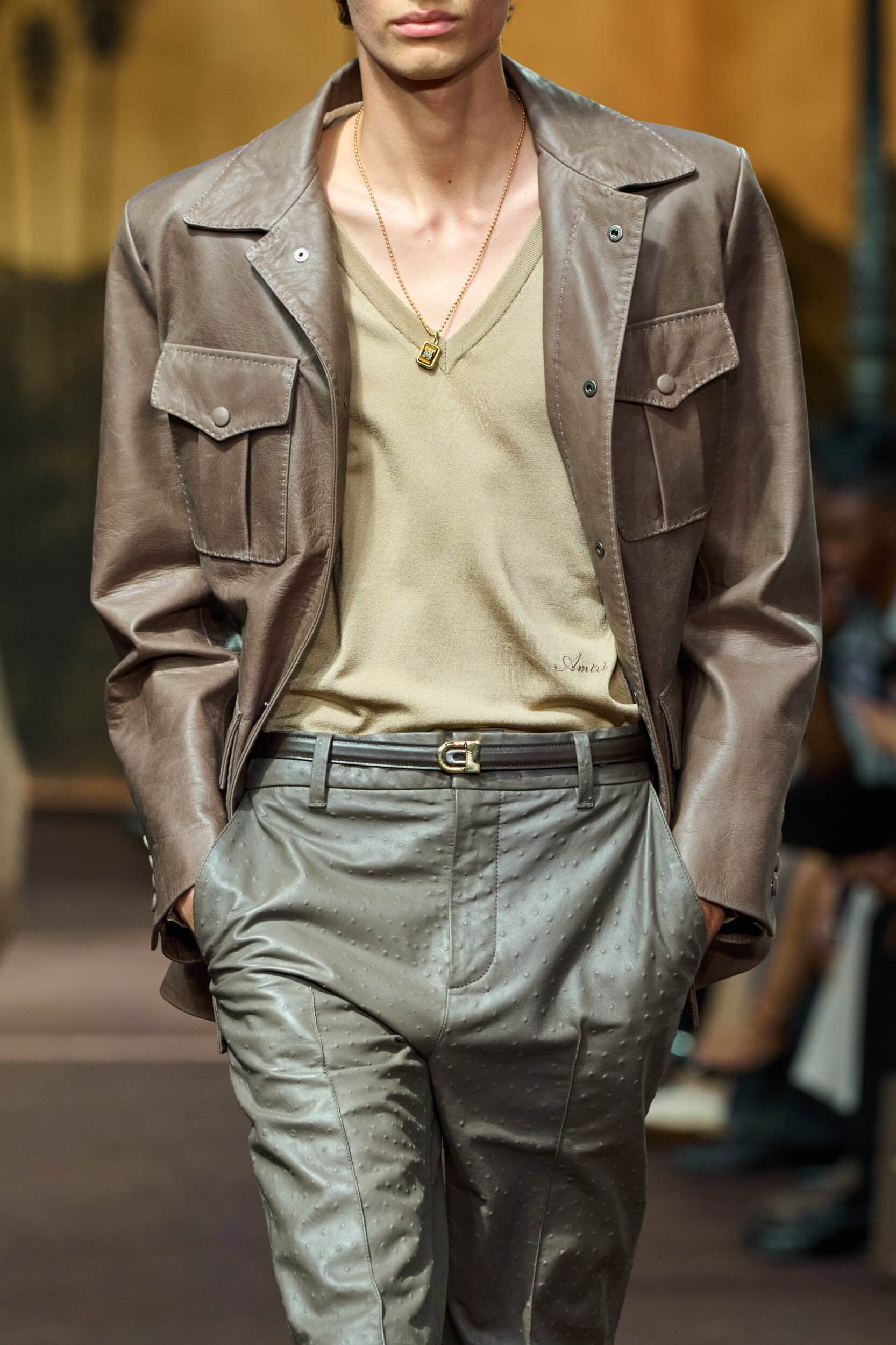 Amiri Spring 2027 Men's Fashion Show Details