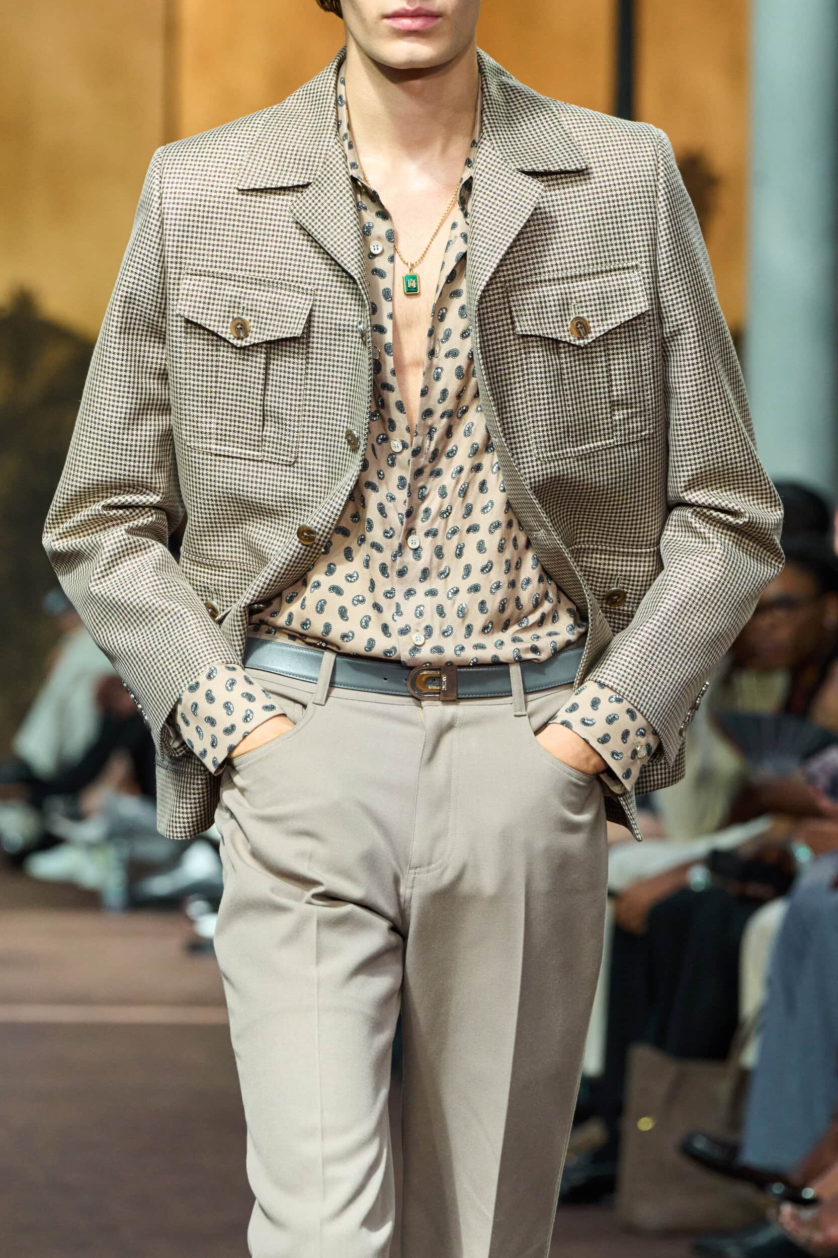 Amiri Spring 2027 Men's Fashion Show Details