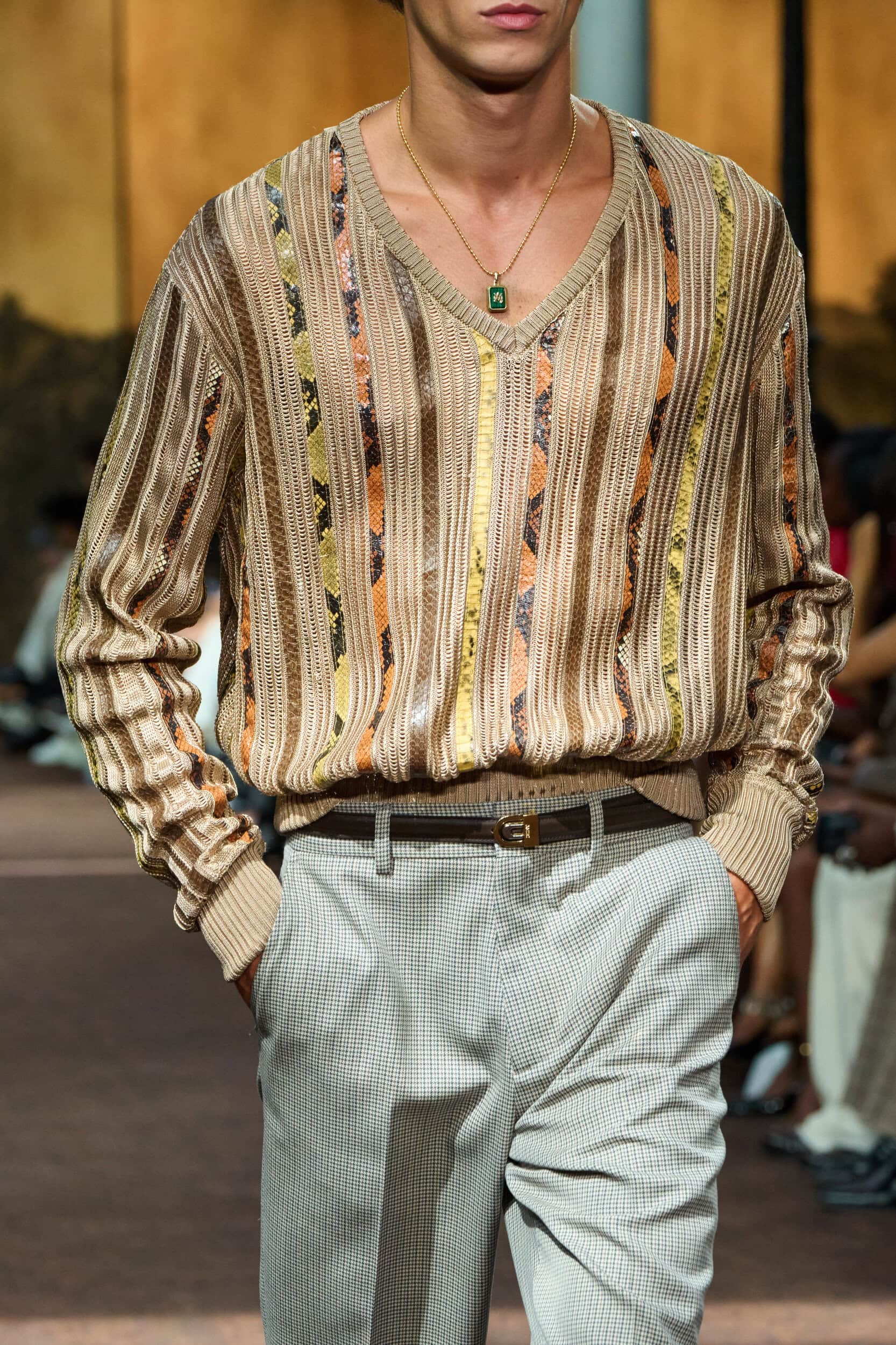 Amiri Spring 2027 Men's Fashion Show Details
