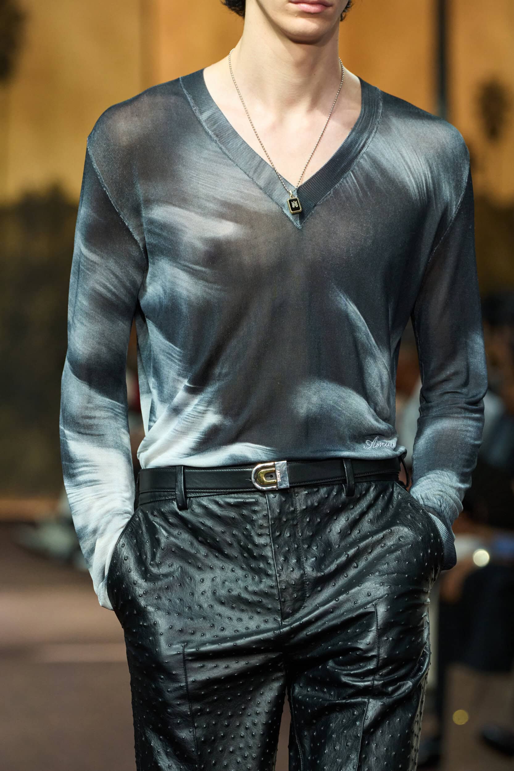 Amiri Spring 2027 Men's Fashion Show Details