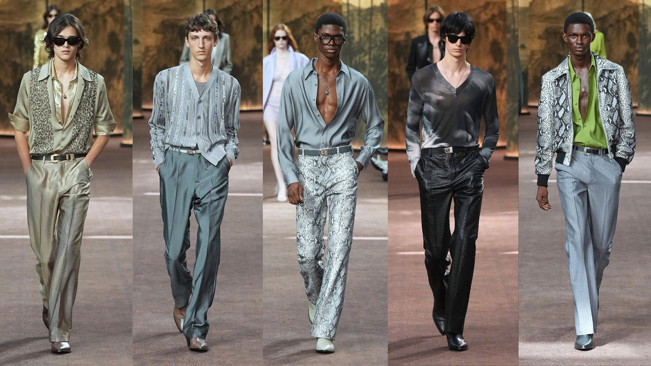 Amiri Spring 2027 Men's Fashion Show