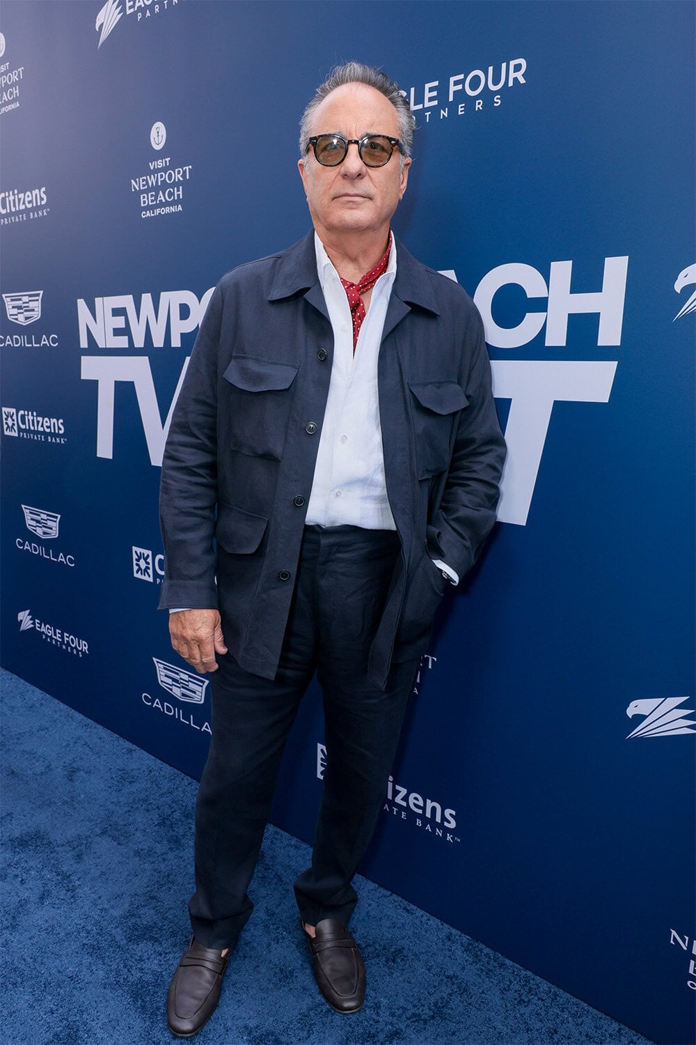 Andy Garcia wears Zegna at The "landman" Ensemble Panel During the Newport Beach TV Fest