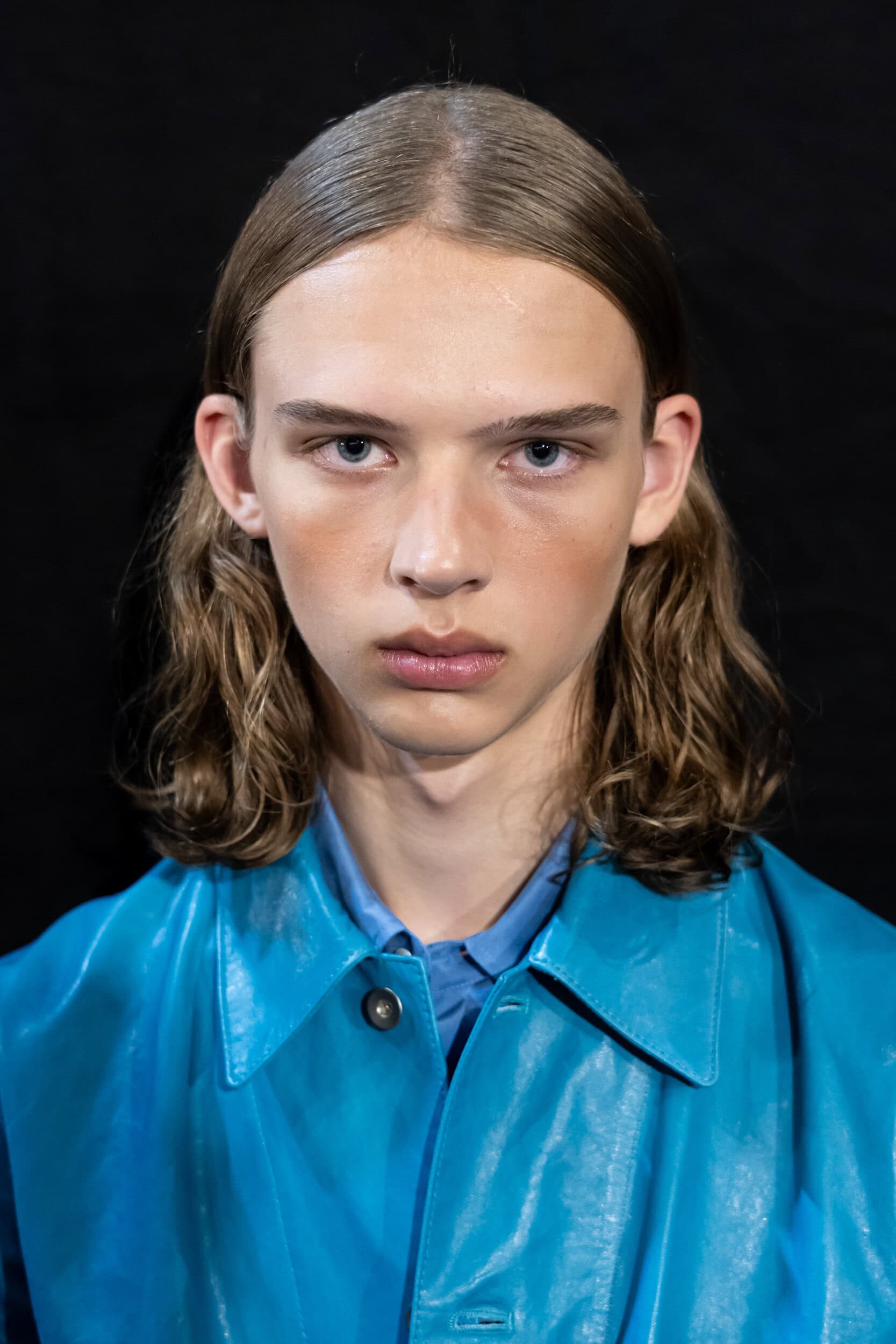 Auralee Spring 2027 Men's Fashion Show Backstage