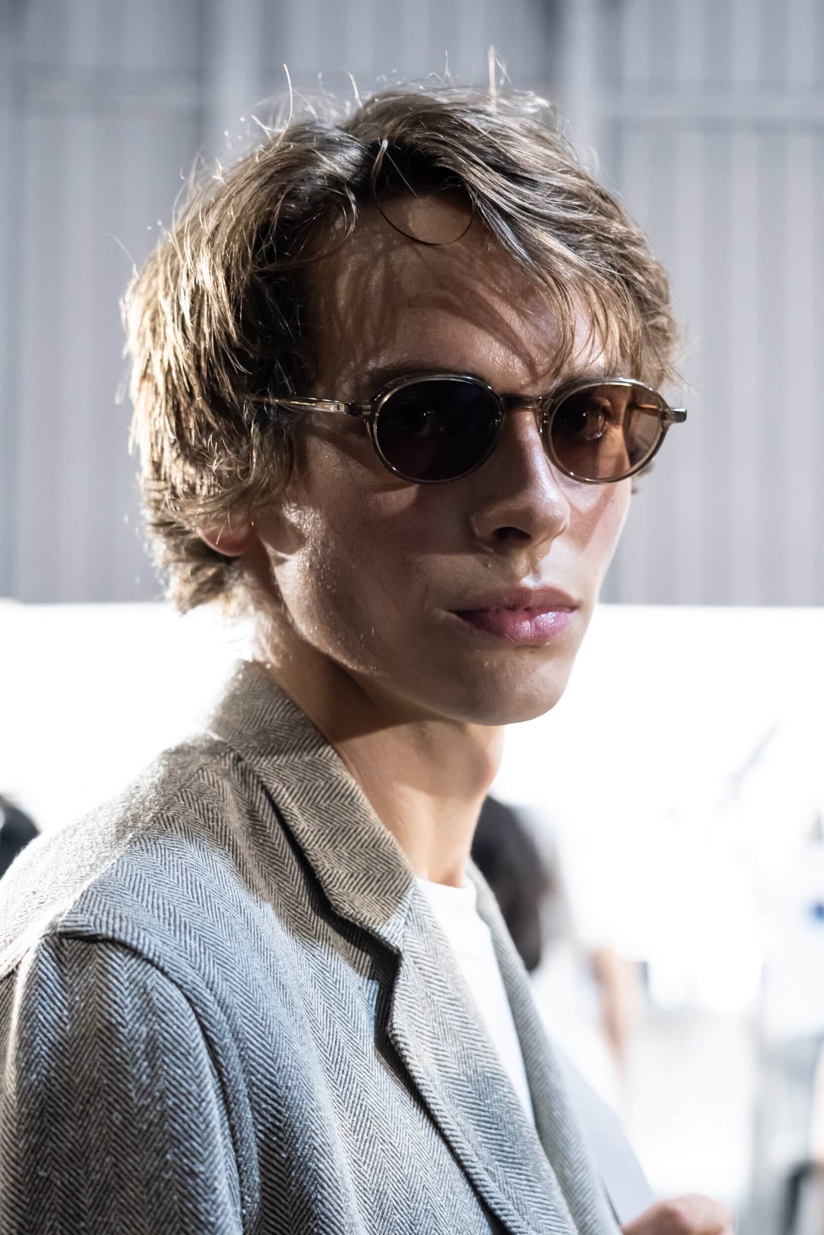 Auralee Spring 2027 Men's Fashion Show Backstage