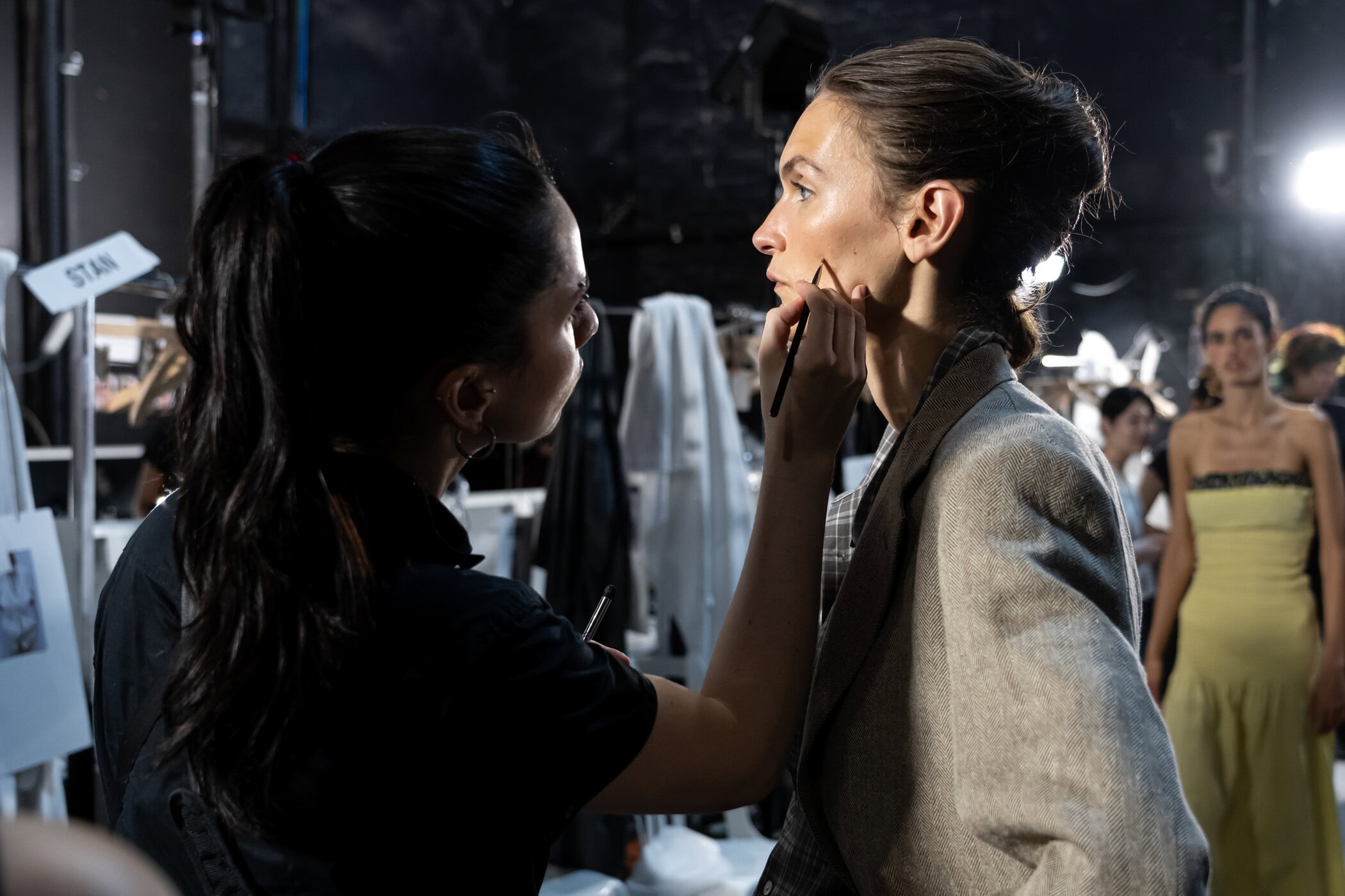 Auralee Spring 2027 Men's Fashion Show Backstage