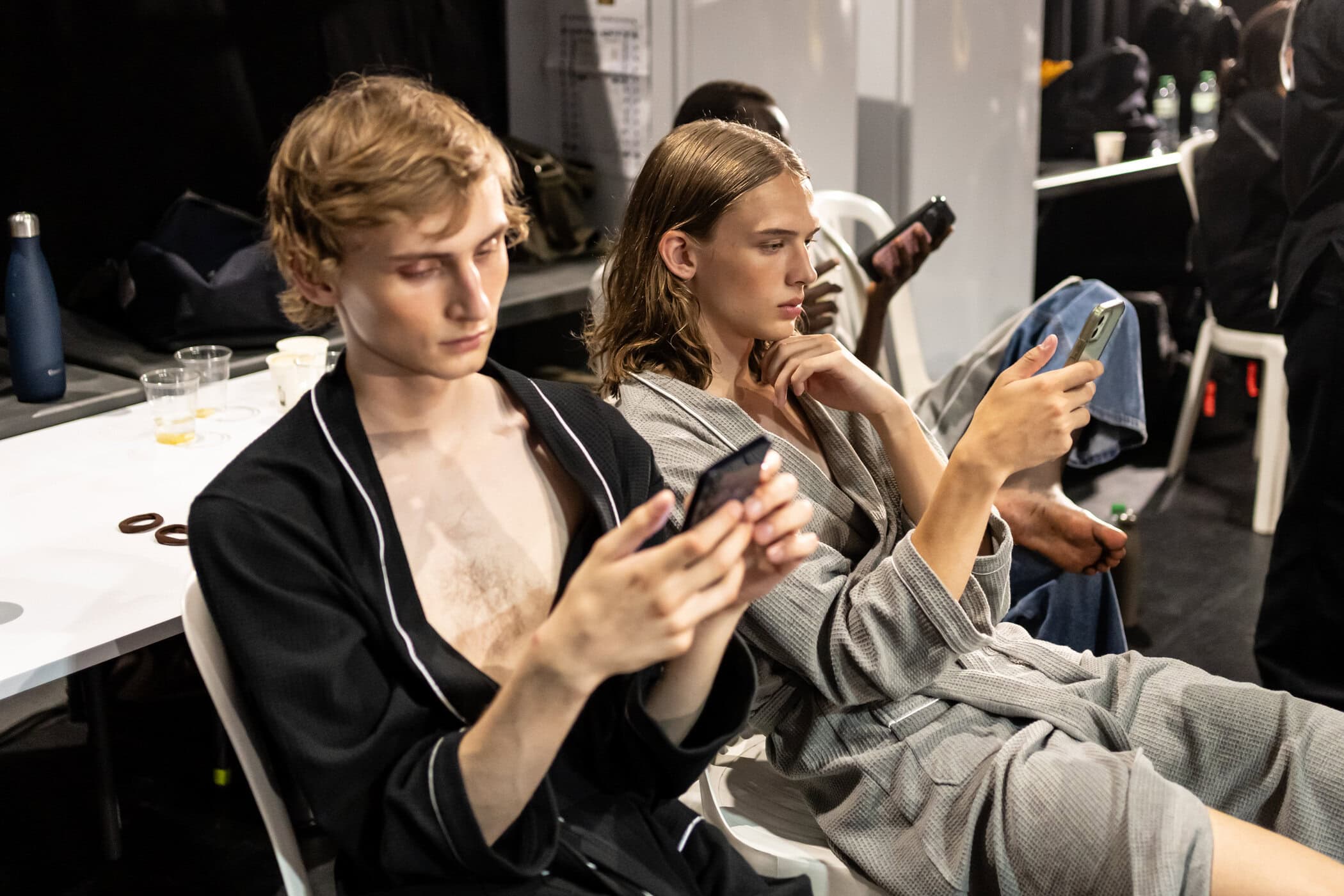 Auralee Spring 2027 Men's Fashion Show Backstage