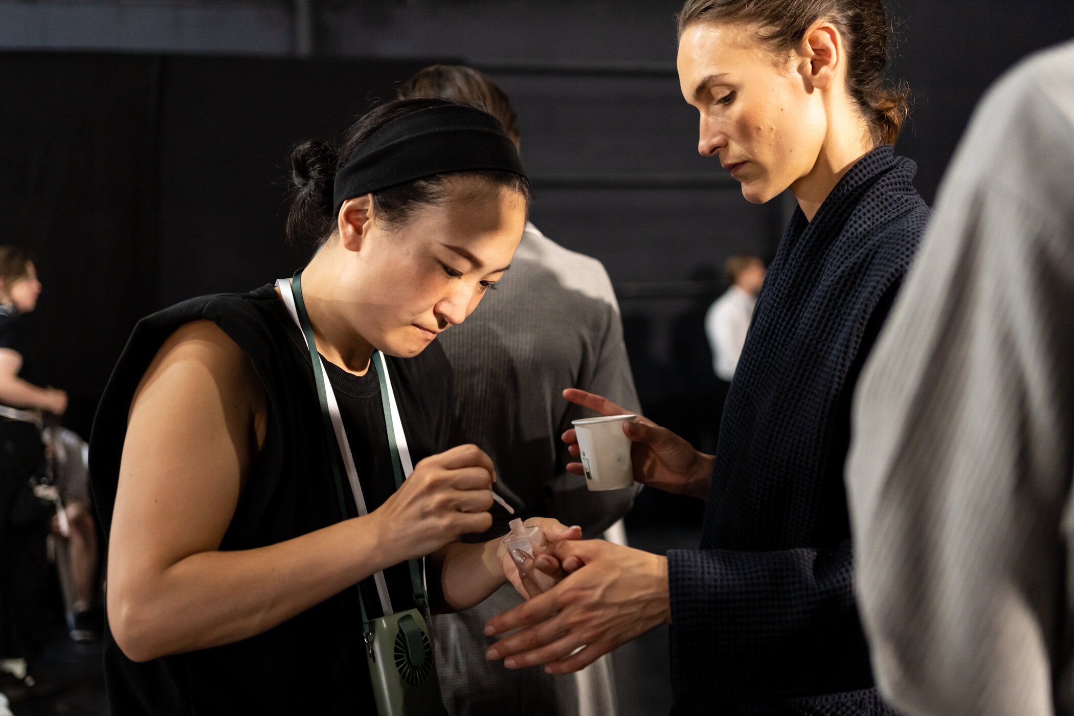 Auralee Spring 2027 Men's Fashion Show Backstage