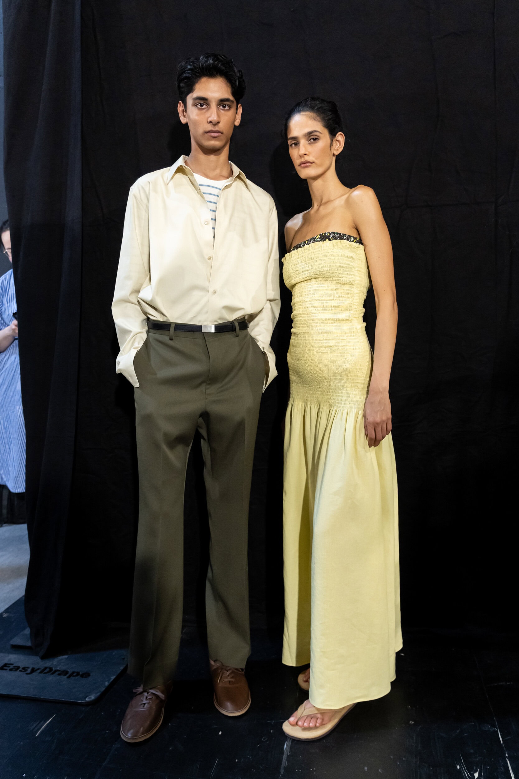 Auralee Spring 2027 Men's Fashion Show Backstage