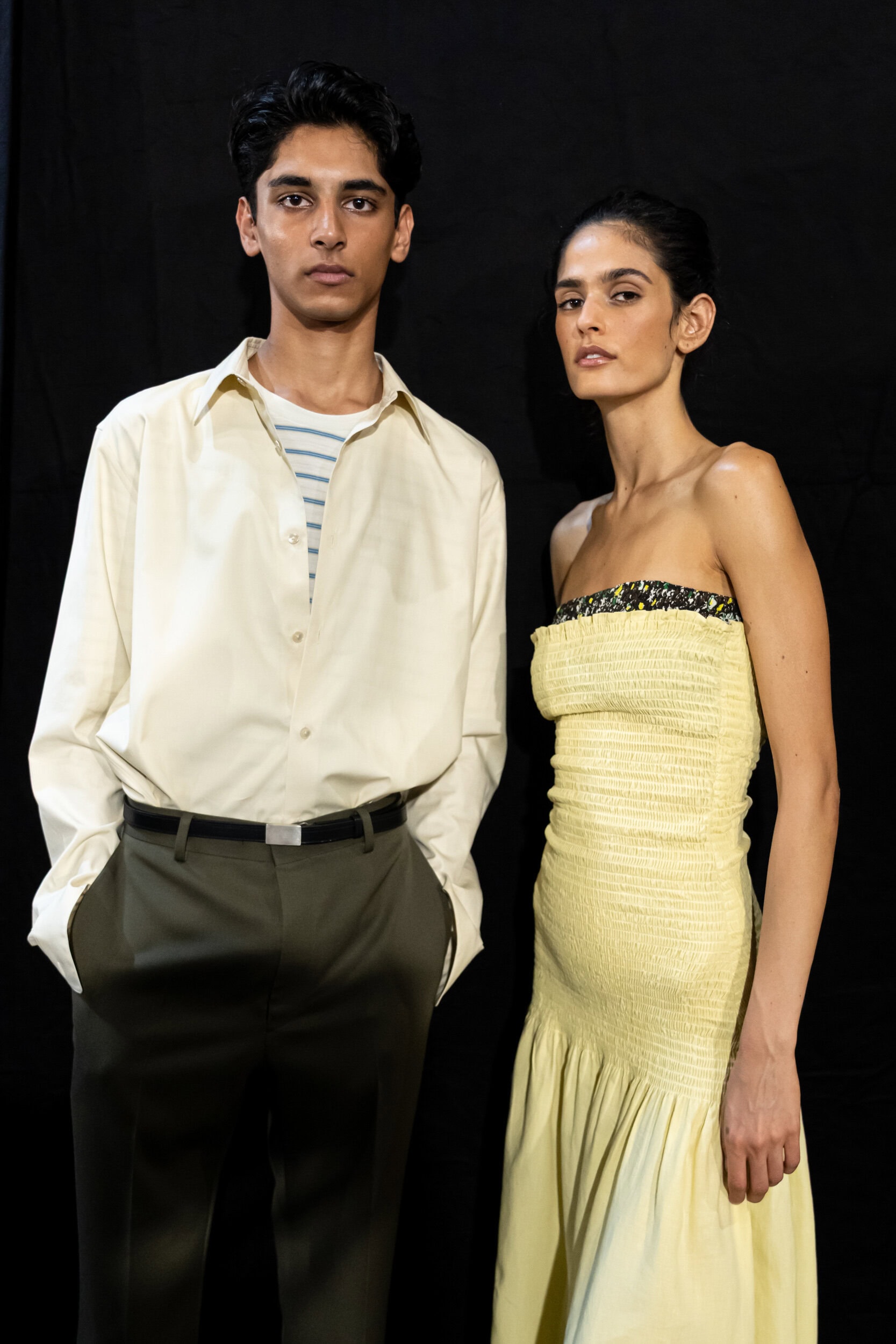 Auralee Spring 2027 Men's Fashion Show Backstage