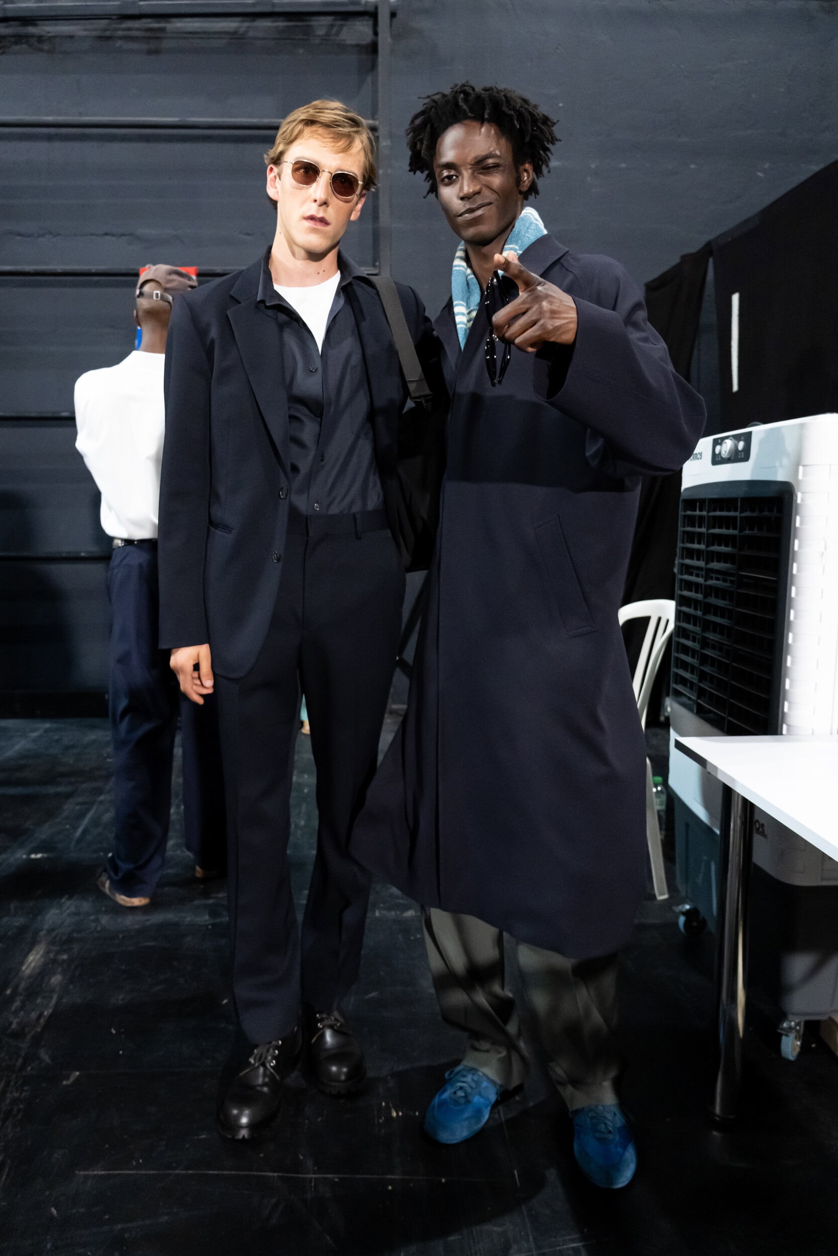 Auralee Spring 2027 Men's Fashion Show Backstage
