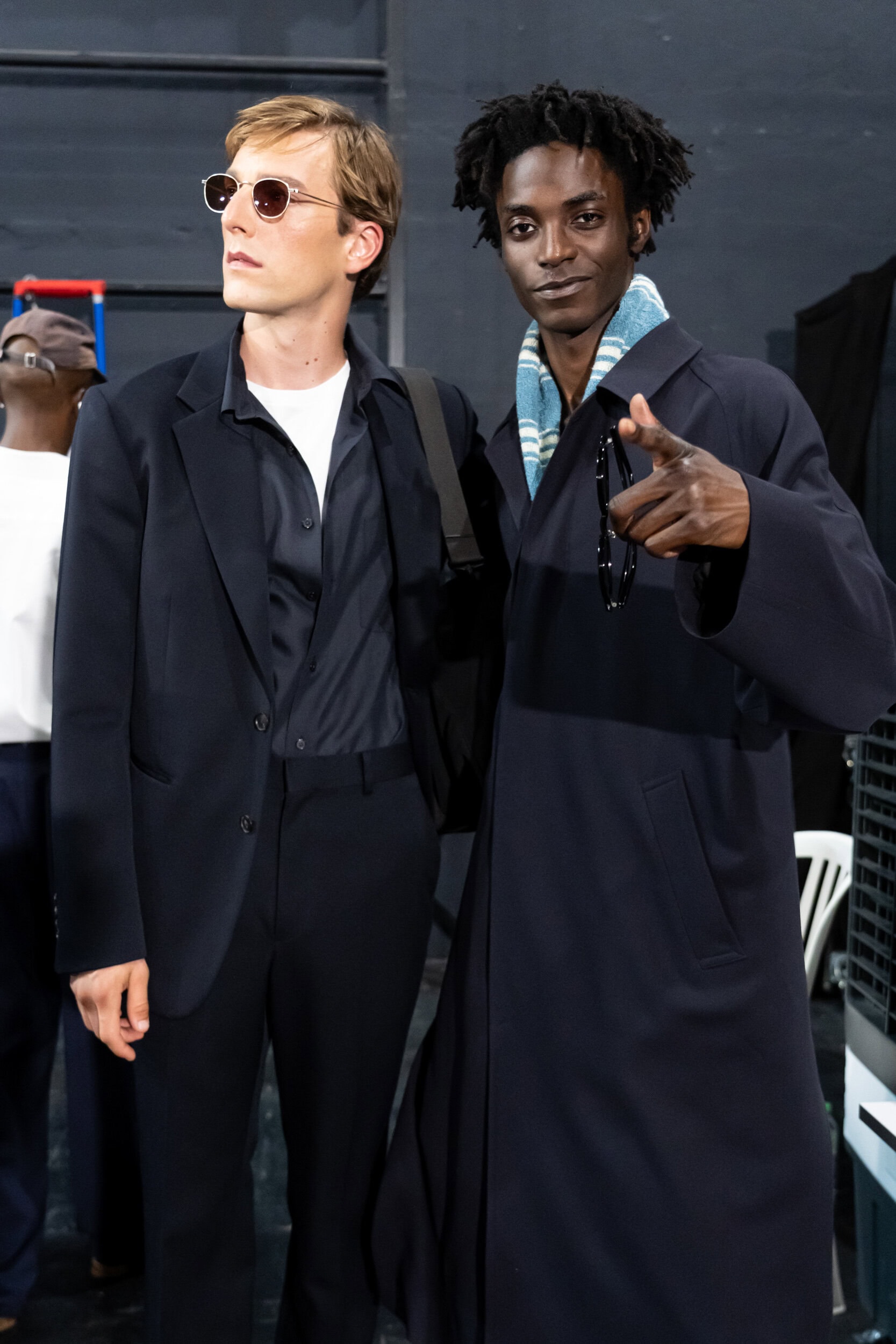 Auralee Spring 2027 Men's Fashion Show Backstage