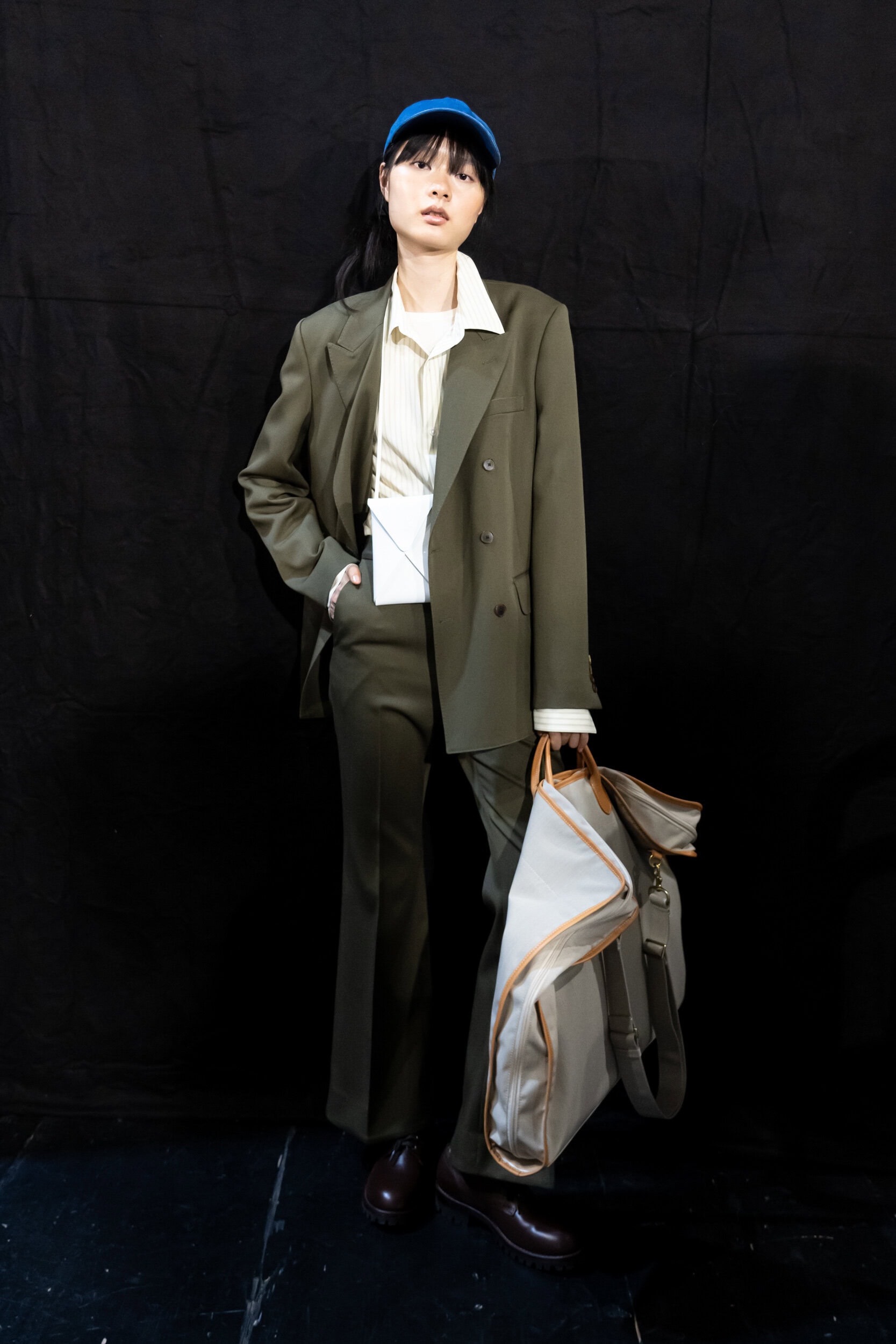 Auralee Spring 2027 Men's Fashion Show Backstage