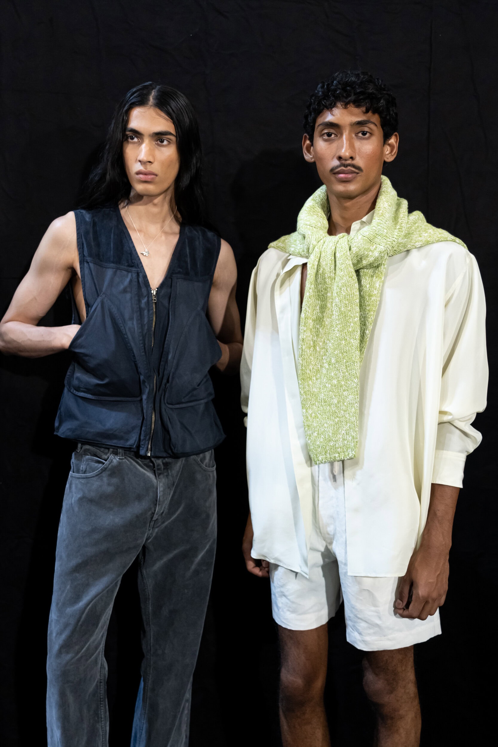 Auralee Spring 2027 Men's Fashion Show Backstage