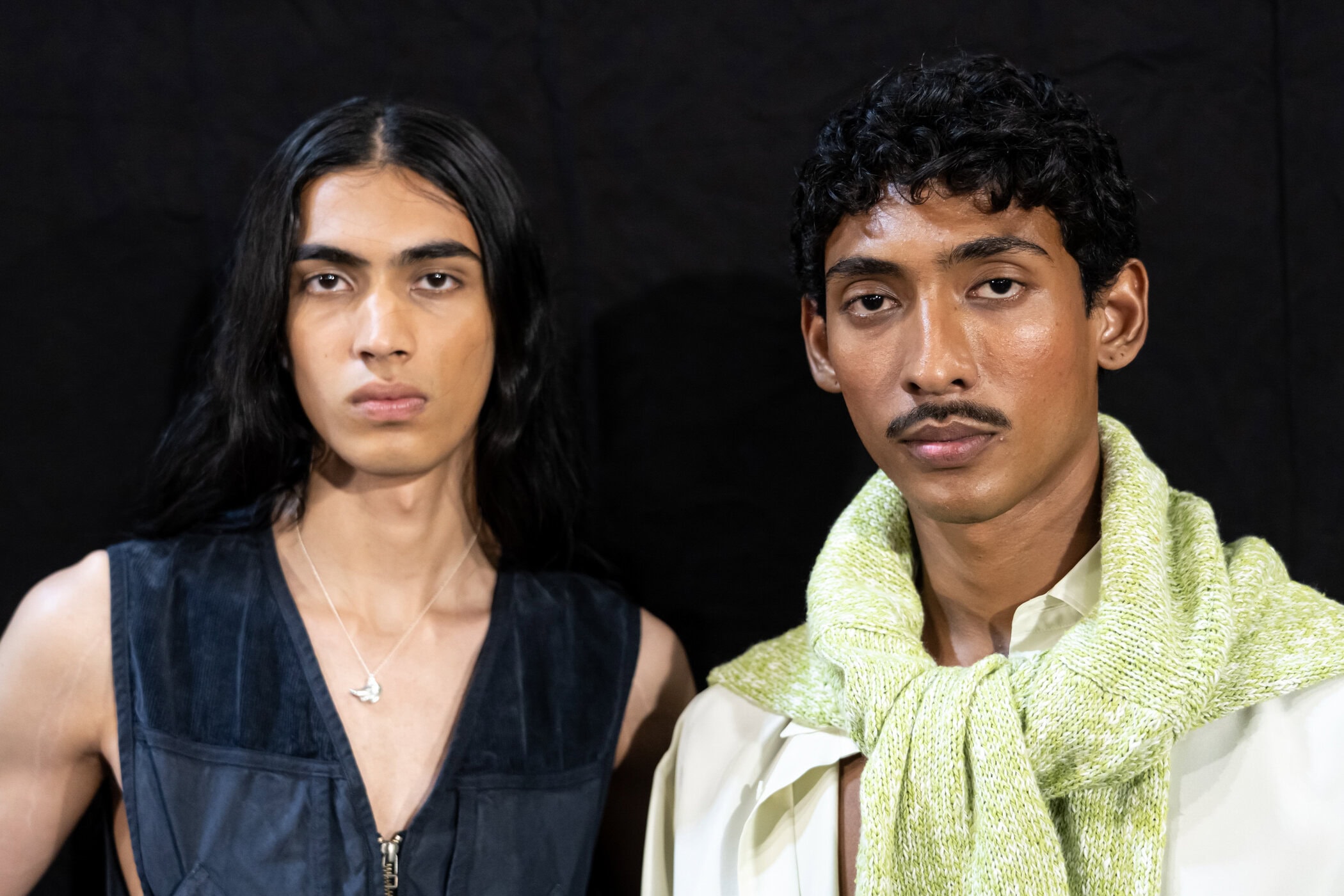 Auralee Spring 2027 Men's Fashion Show Backstage