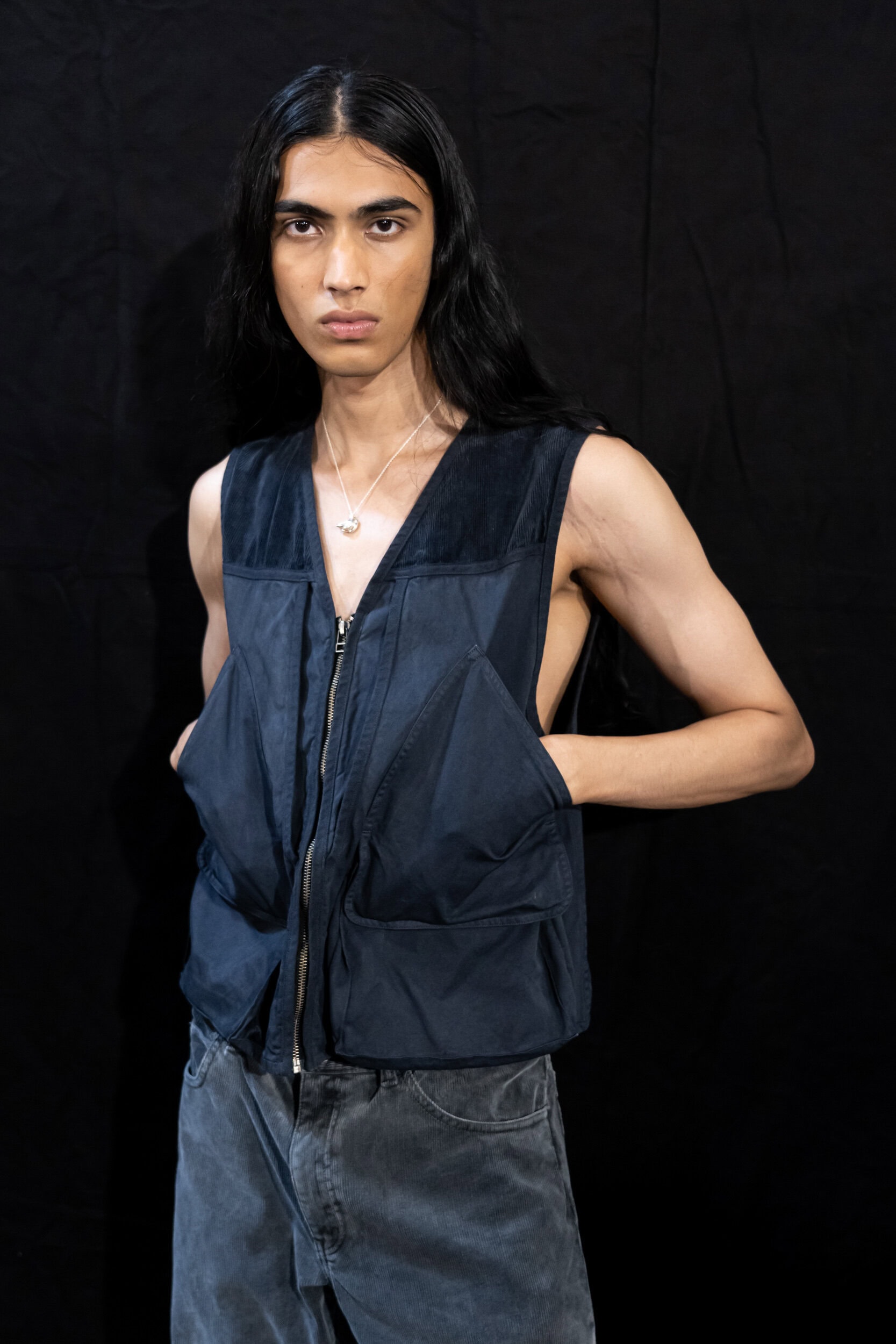 Auralee Spring 2027 Men's Fashion Show Backstage