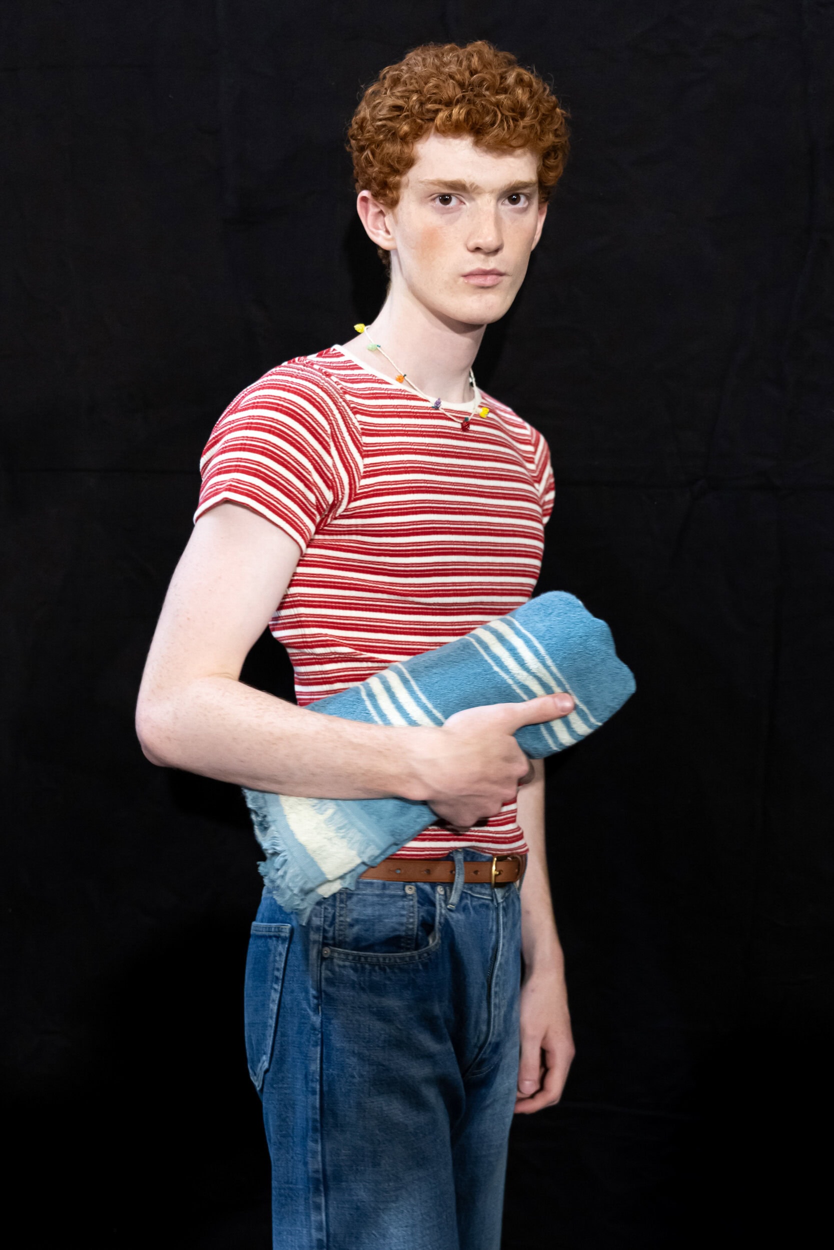 Auralee Spring 2027 Men's Fashion Show Backstage