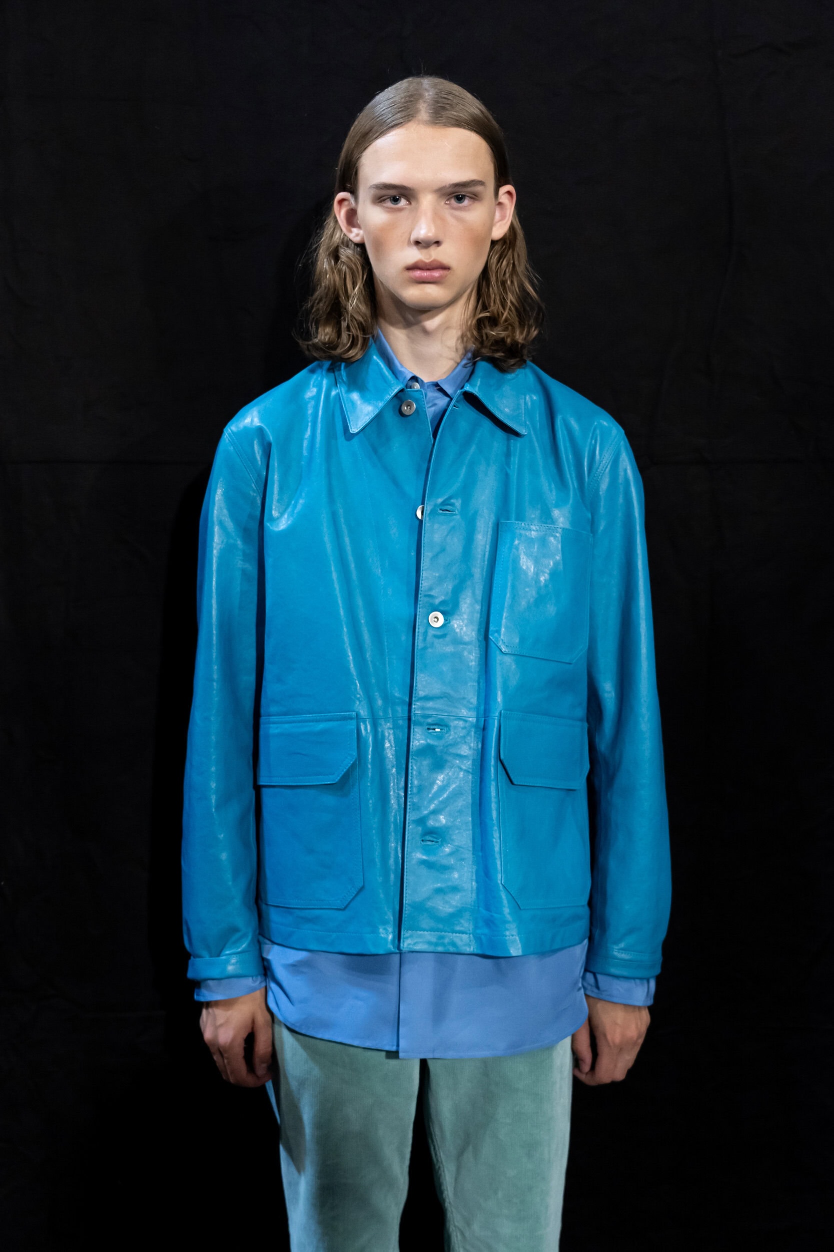 Auralee Spring 2027 Men's Fashion Show Backstage