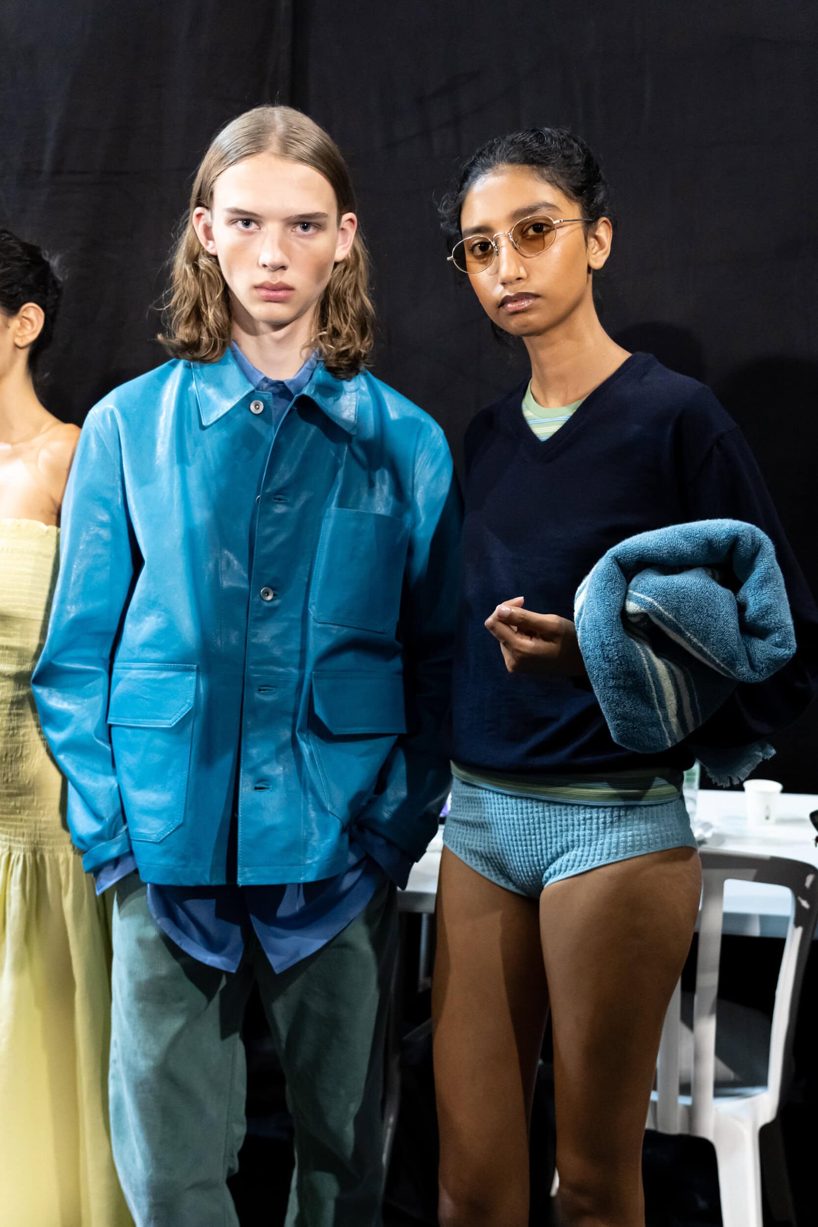 Auralee Spring 2027 Men's Fashion Show Backstage
