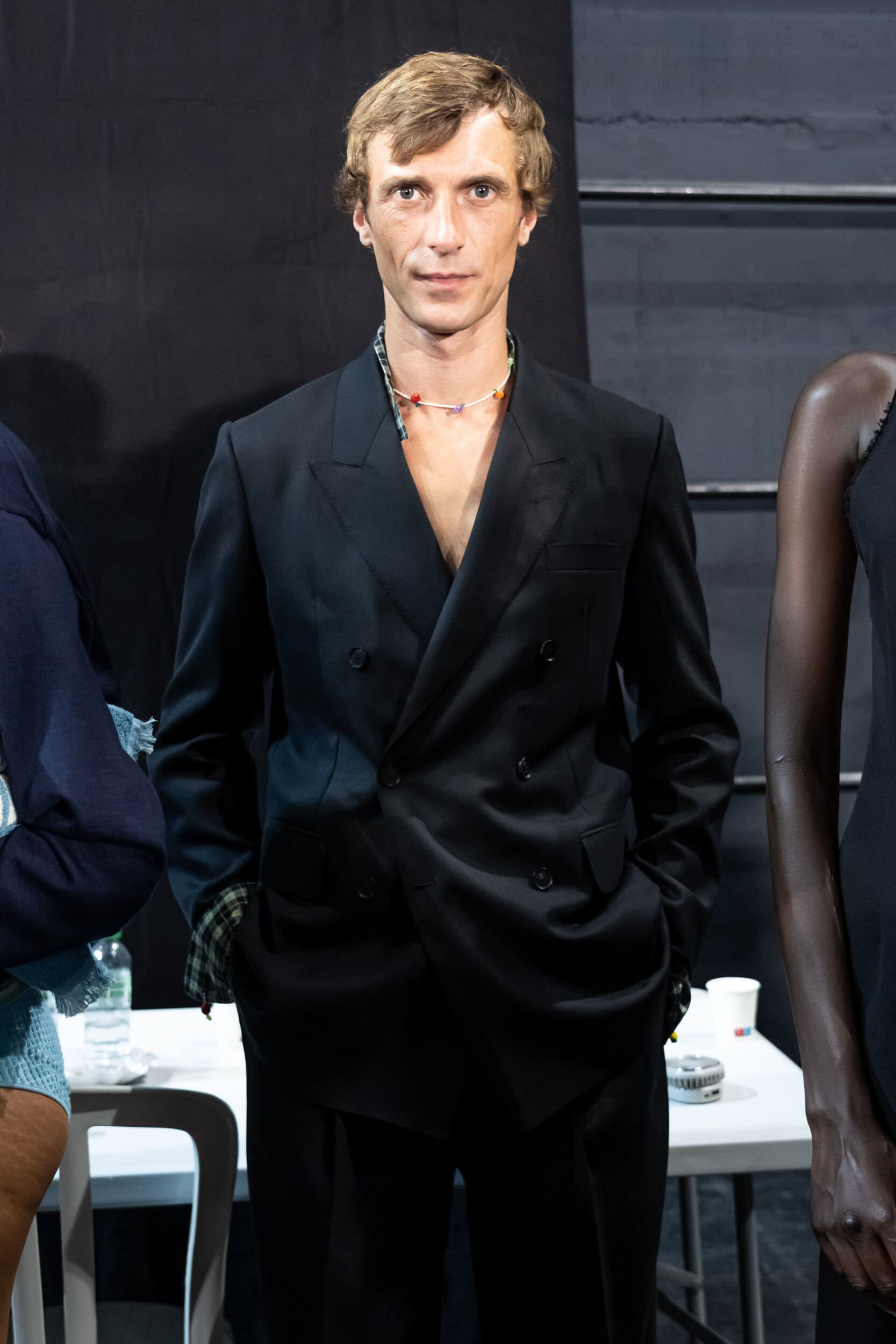 Auralee Spring 2027 Men's Fashion Show Backstage