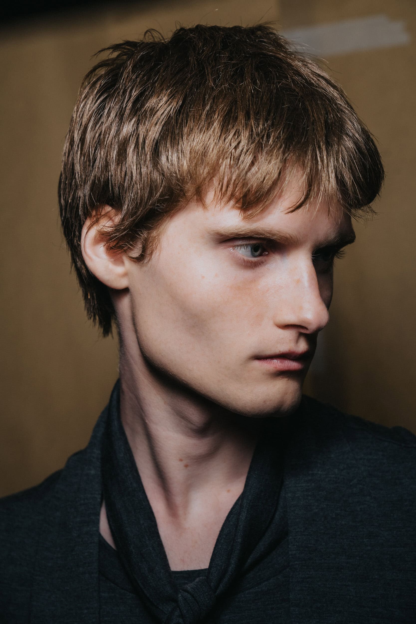 Bed J.w. Ford Spring 2027 Men's Fashion Show Backstage