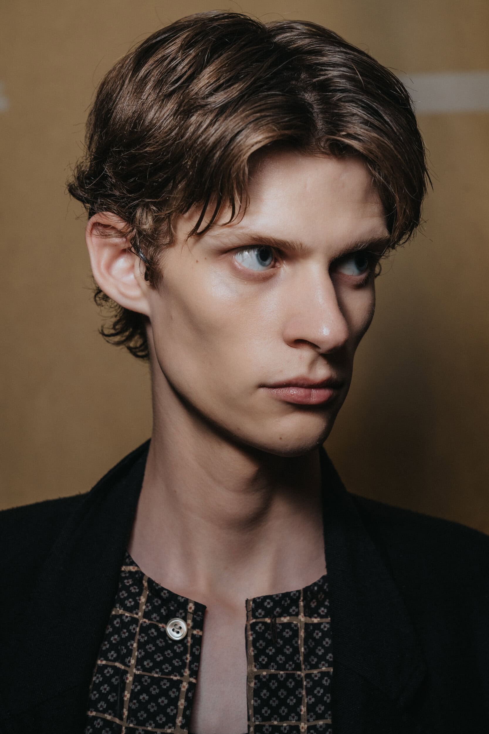 Bed J.w. Ford Spring 2027 Men's Fashion Show Backstage
