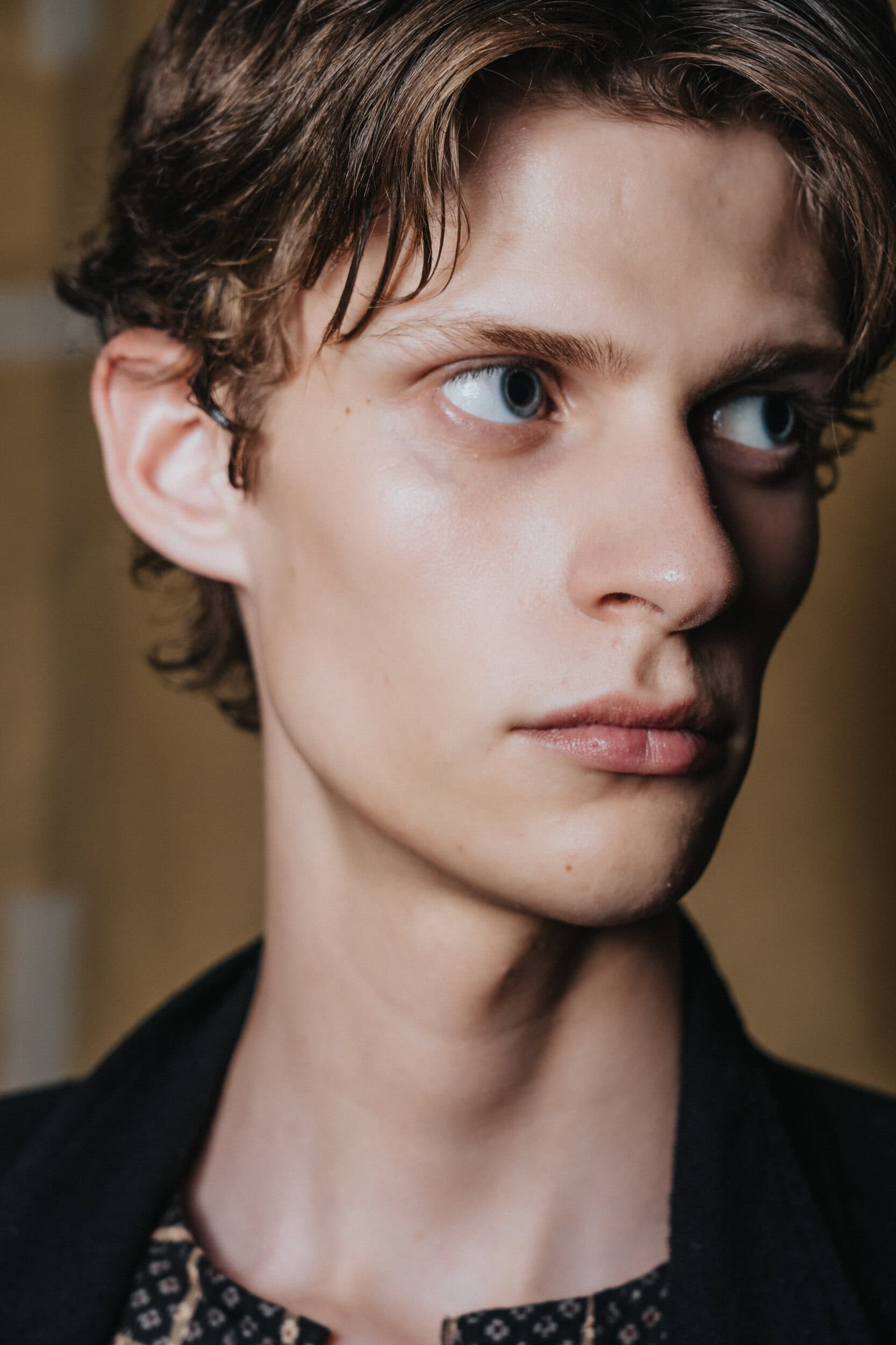 Bed J.w. Ford Spring 2027 Men's Fashion Show Backstage