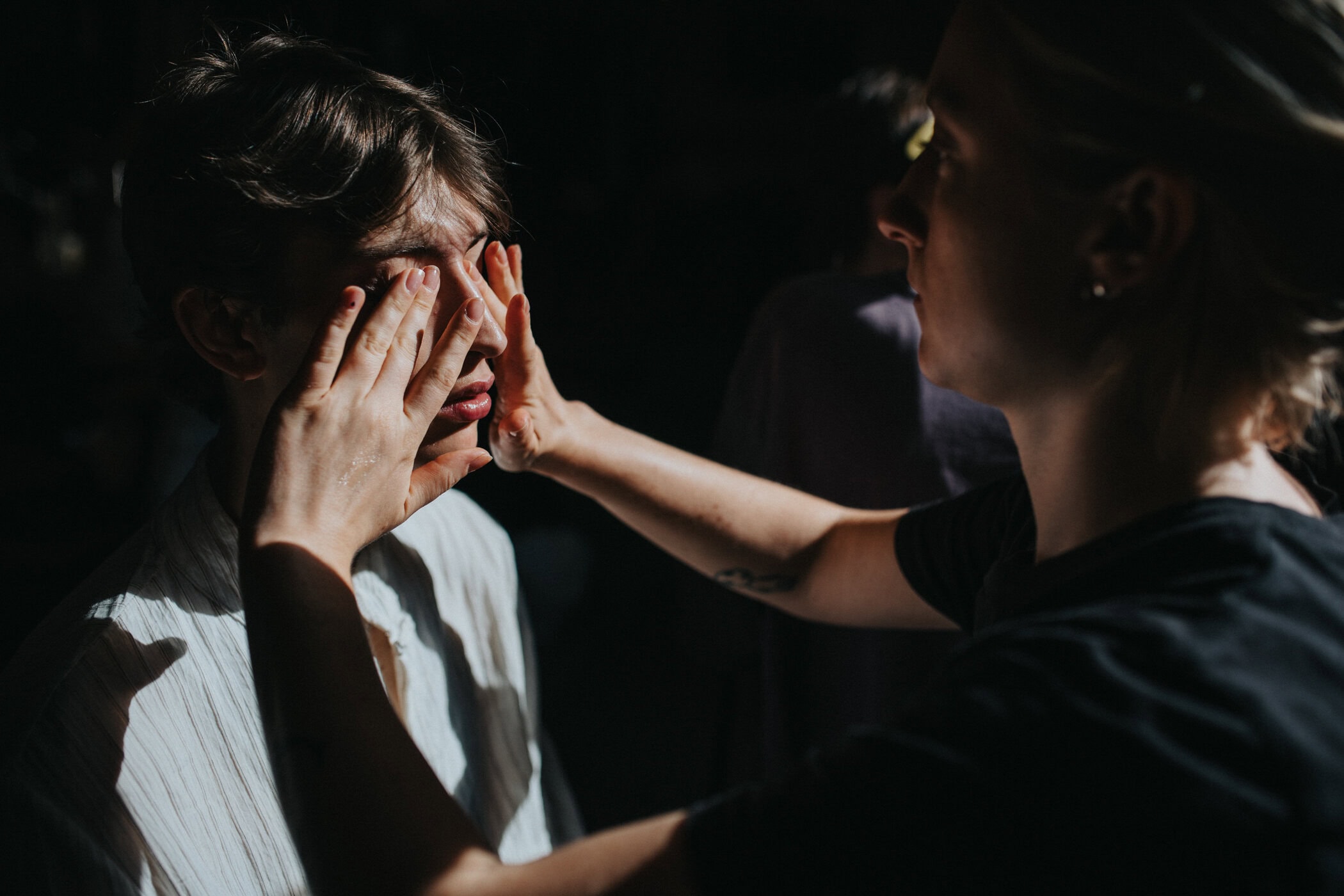 Bed J.w. Ford Spring 2027 Men's Fashion Show Backstage