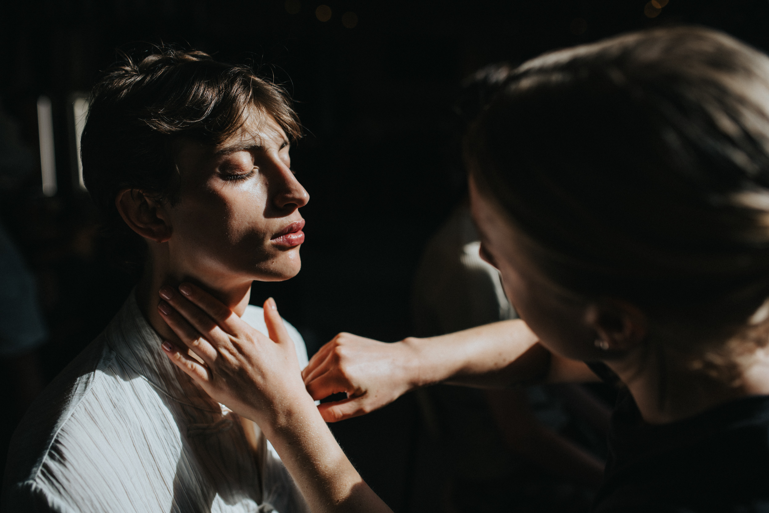 Bed J.w. Ford Spring 2027 Men's Fashion Show Backstage