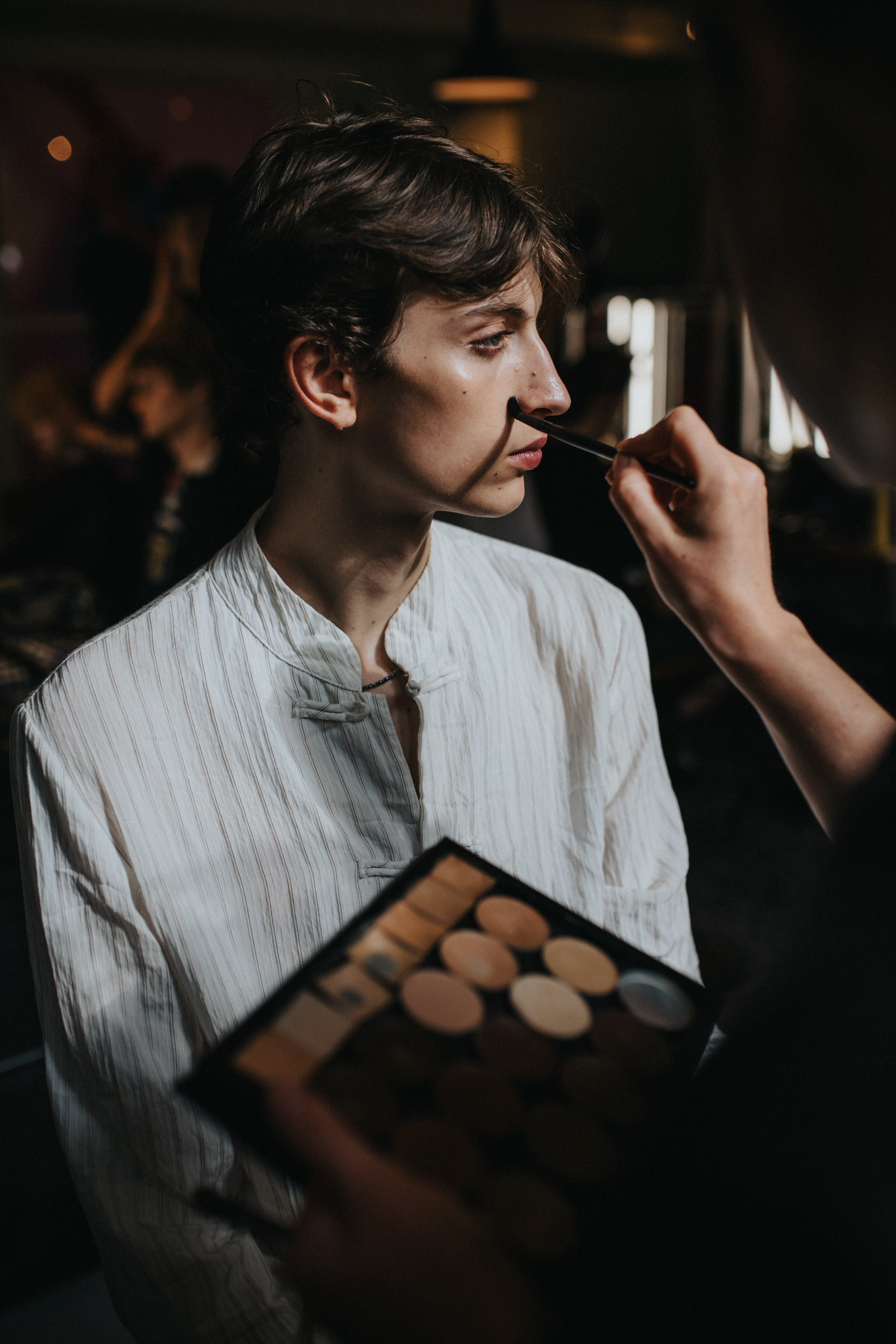 Bed J.w. Ford Spring 2027 Men's Fashion Show Backstage