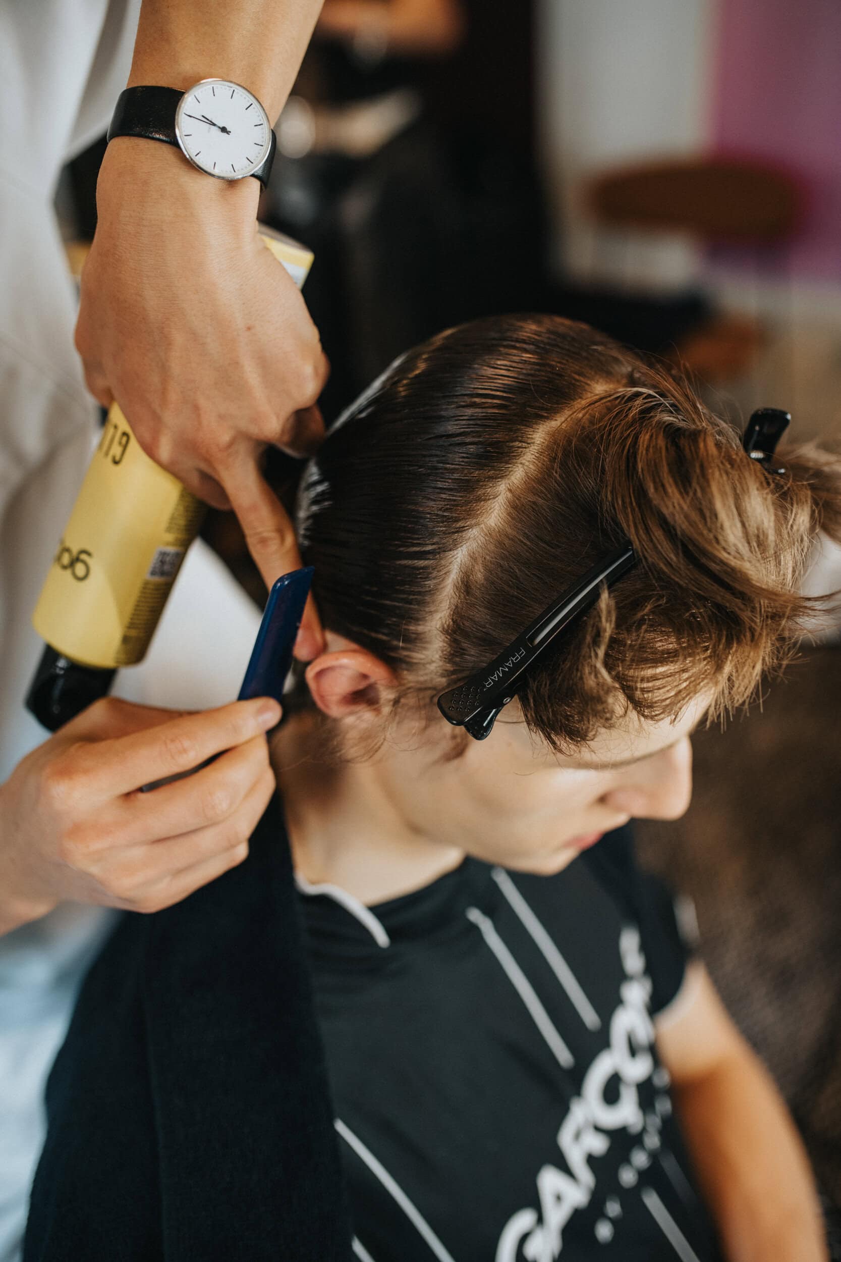 Bed J.w. Ford Spring 2027 Men's Fashion Show Backstage
