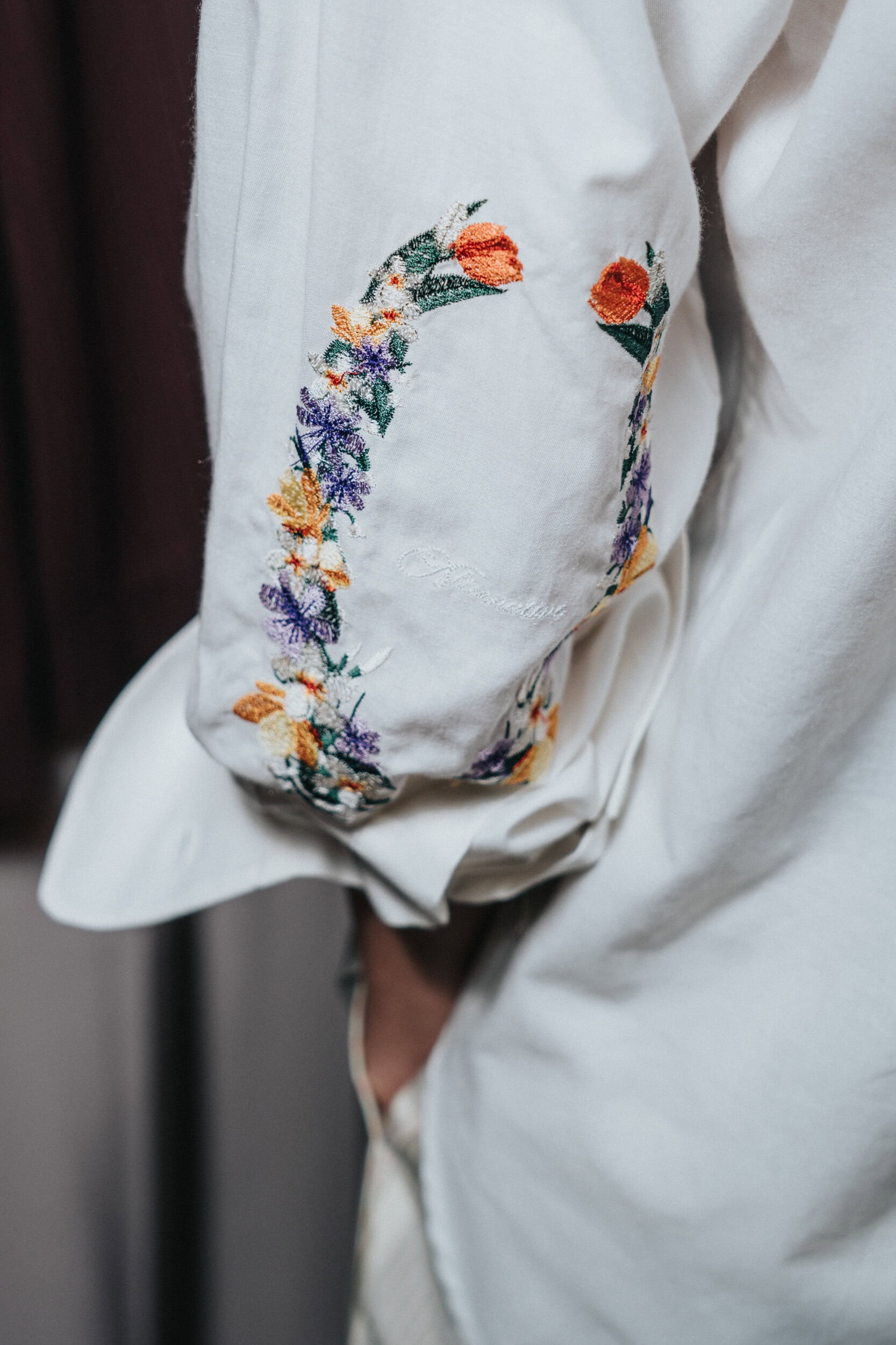 Bed J.w. Ford Spring 2027 Men's Fashion Show Backstage