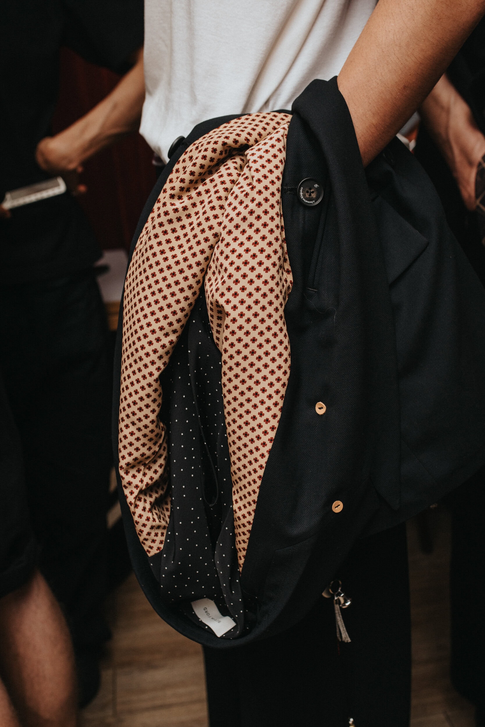 Bed J.w. Ford Spring 2027 Men's Fashion Show Backstage