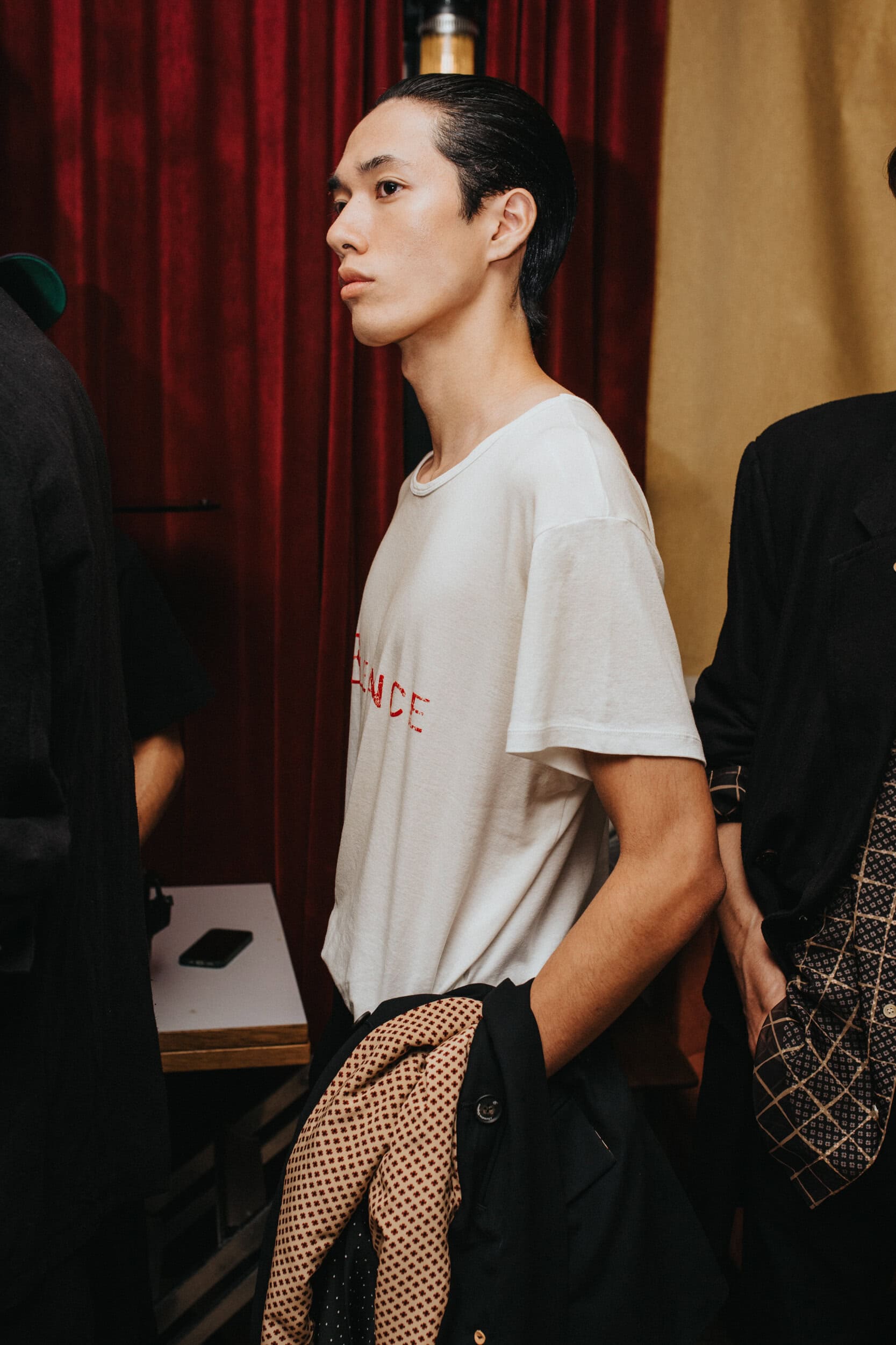 Bed J.w. Ford Spring 2027 Men's Fashion Show Backstage