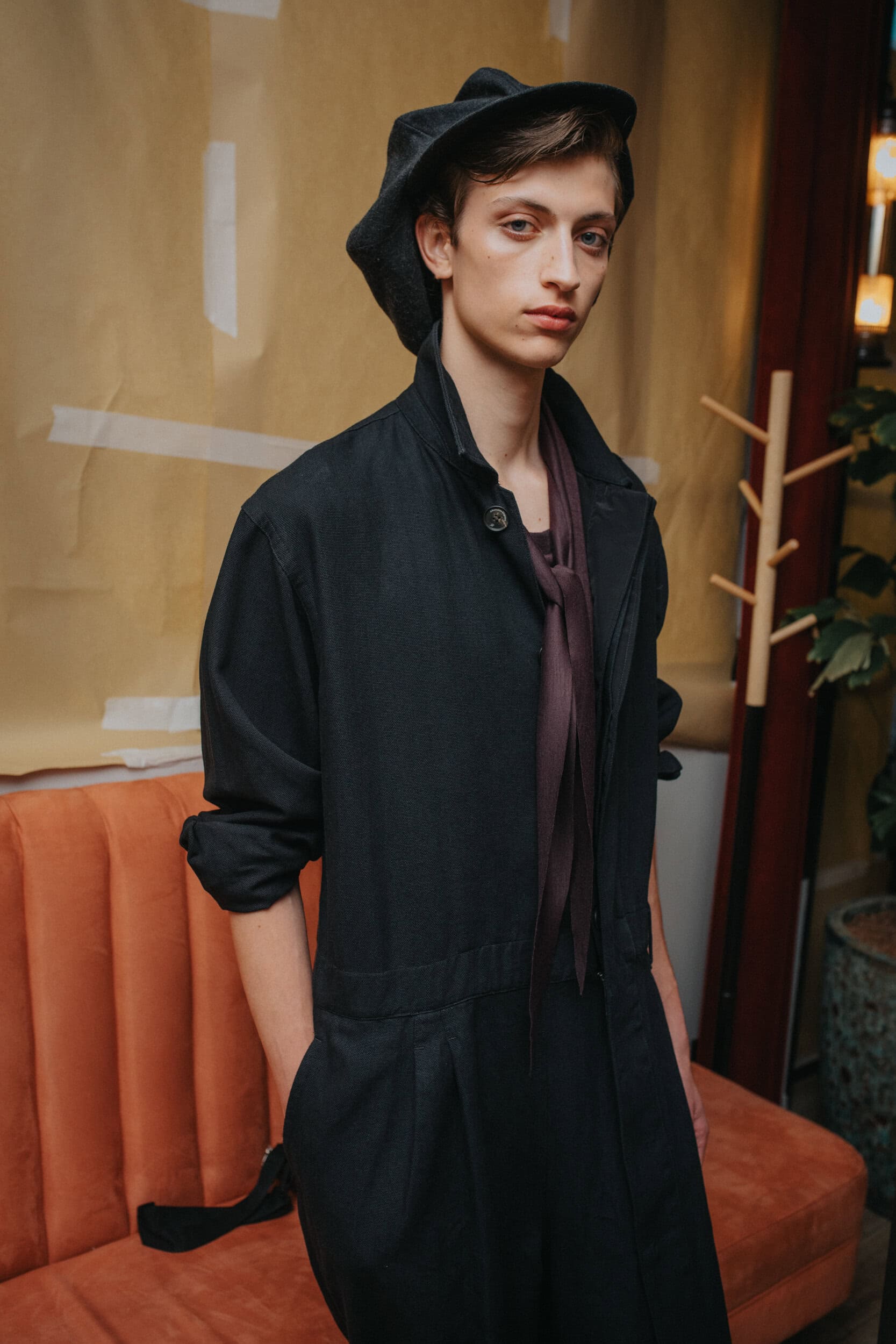 Bed J.w. Ford Spring 2027 Men's Fashion Show Backstage