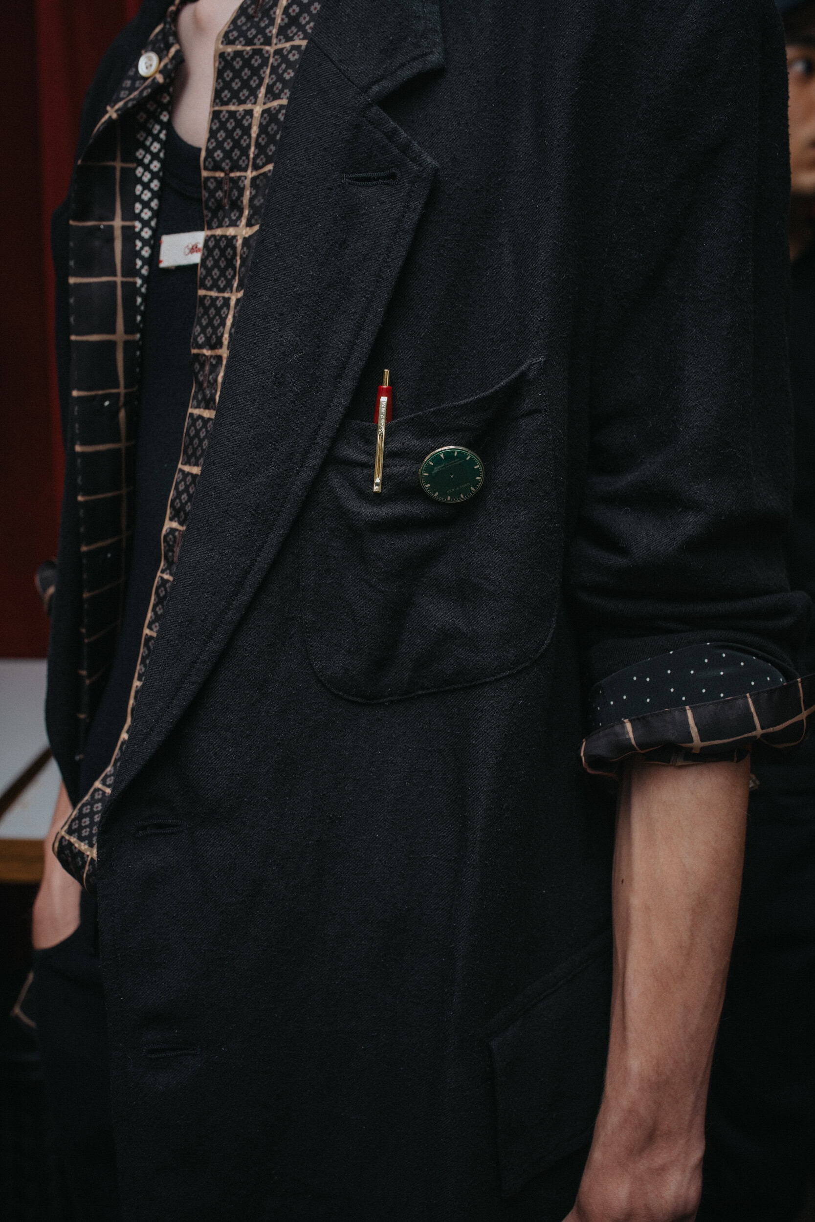 Bed J.w. Ford Spring 2027 Men's Fashion Show Backstage