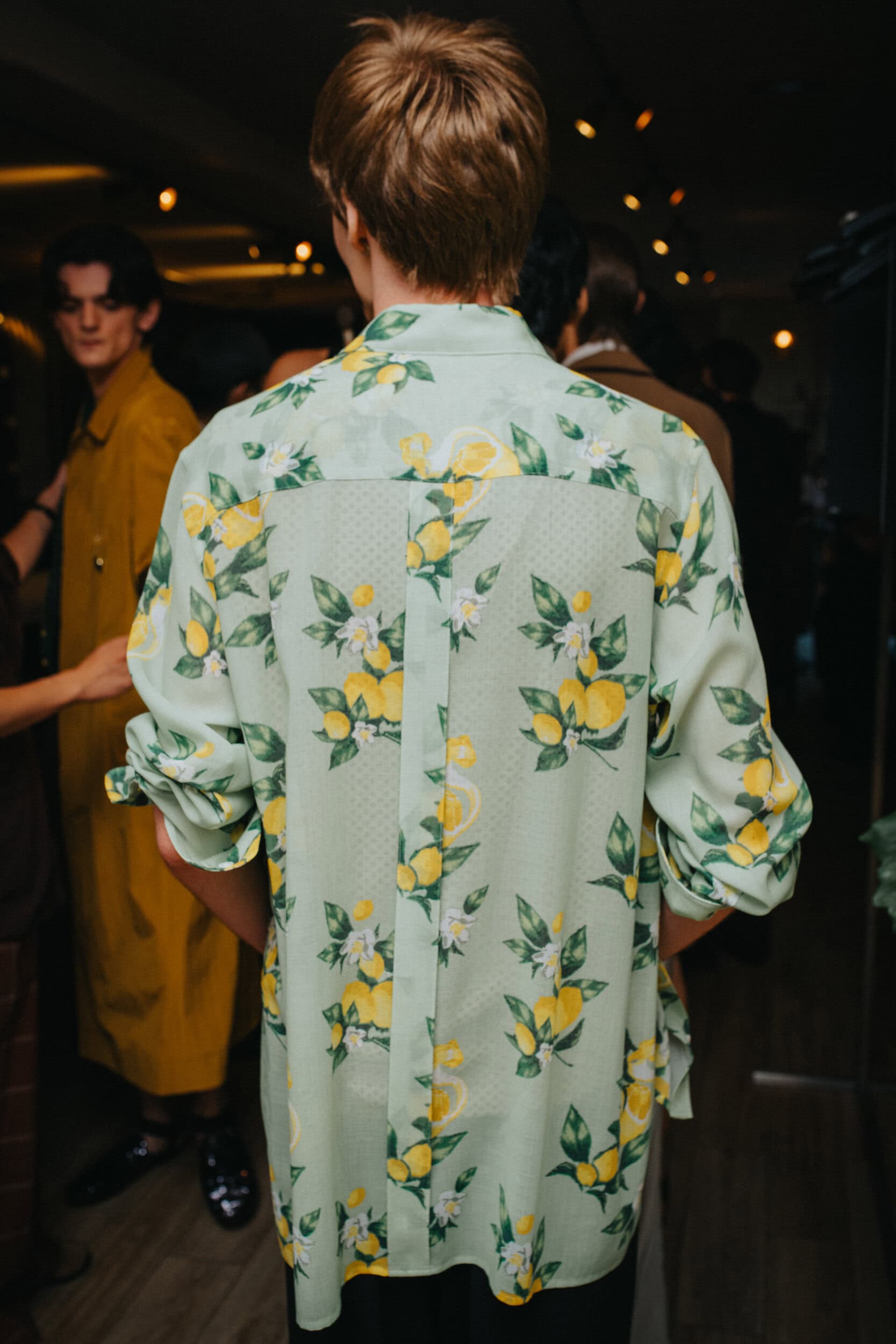 Bed J.w. Ford Spring 2027 Men's Fashion Show Backstage
