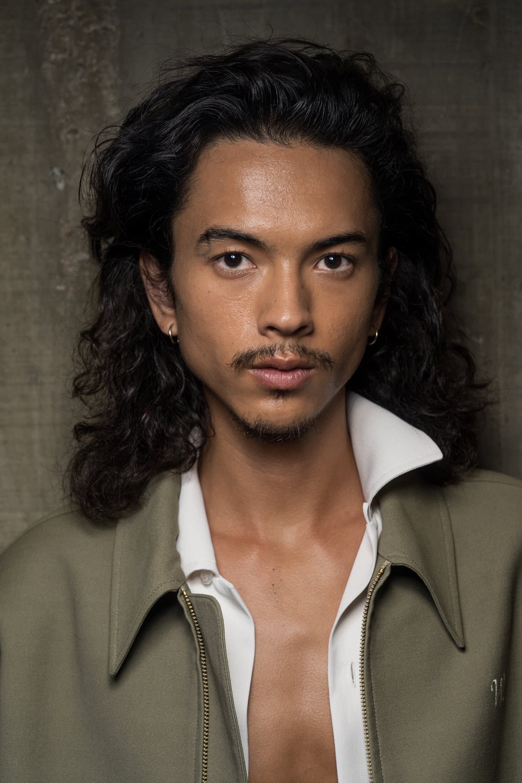Willy Chavarria Spring 2027 Men's Fashion Show Backstage