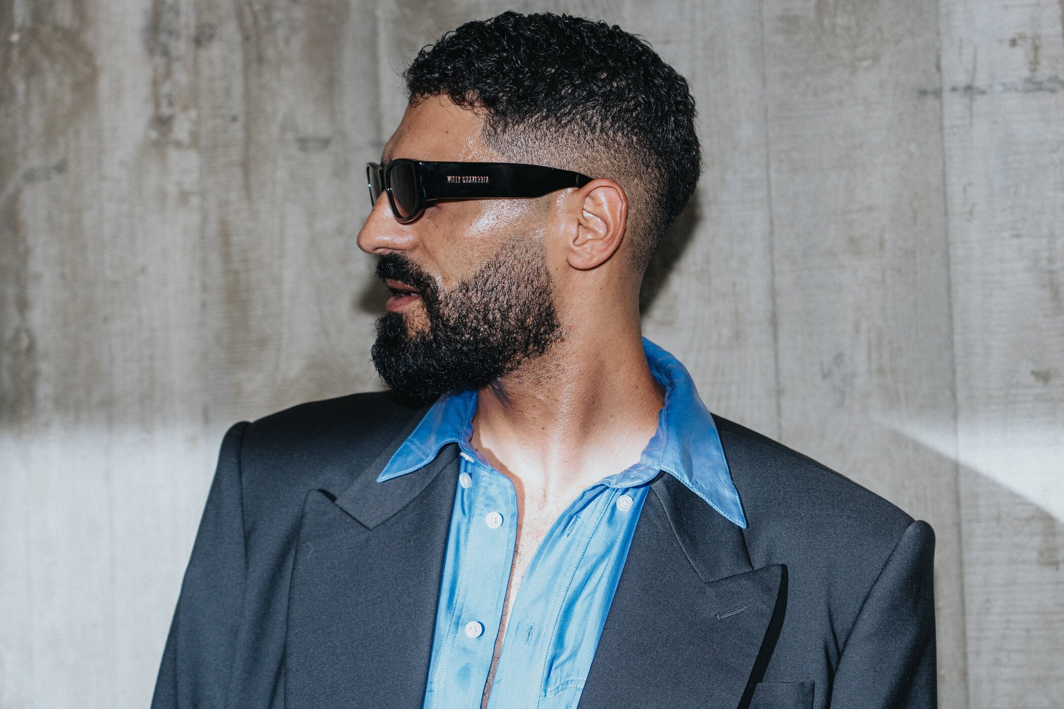 Willy Chavarria Spring 2027 Men's Fashion Show Backstage