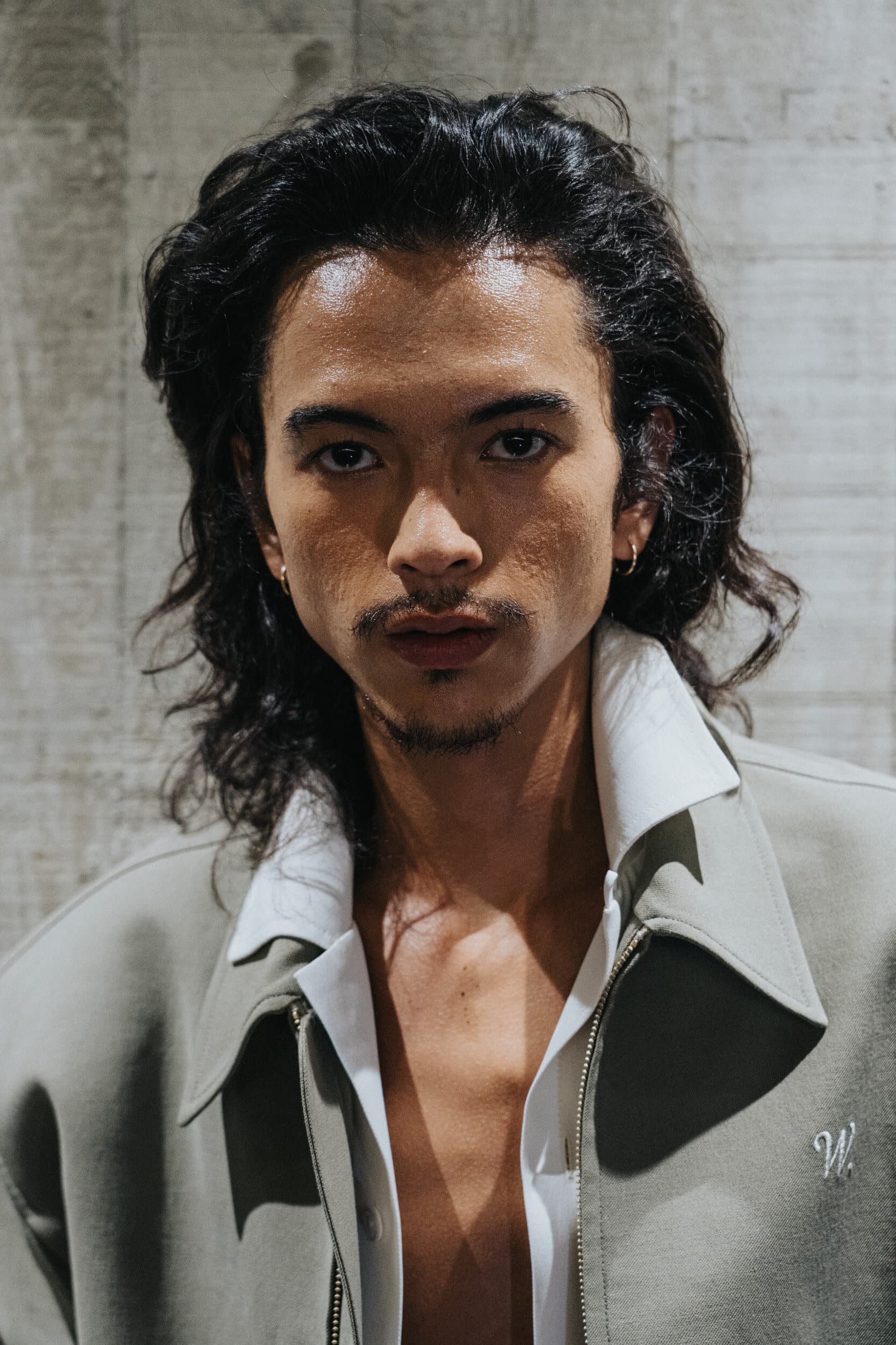 Willy Chavarria Spring 2027 Men's Fashion Show Backstage