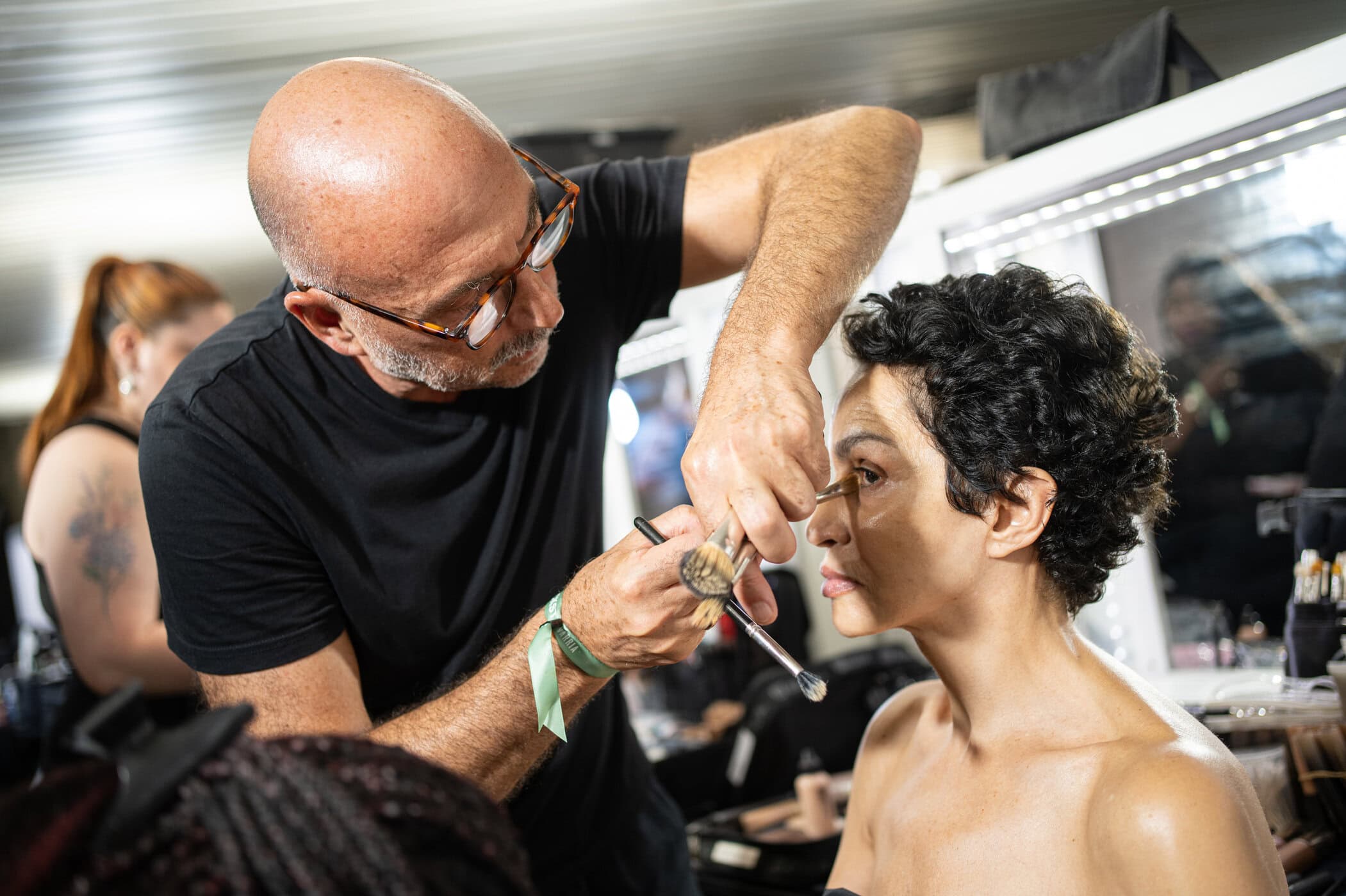 Willy Chavarria Spring 2027 Men's Fashion Show Backstage