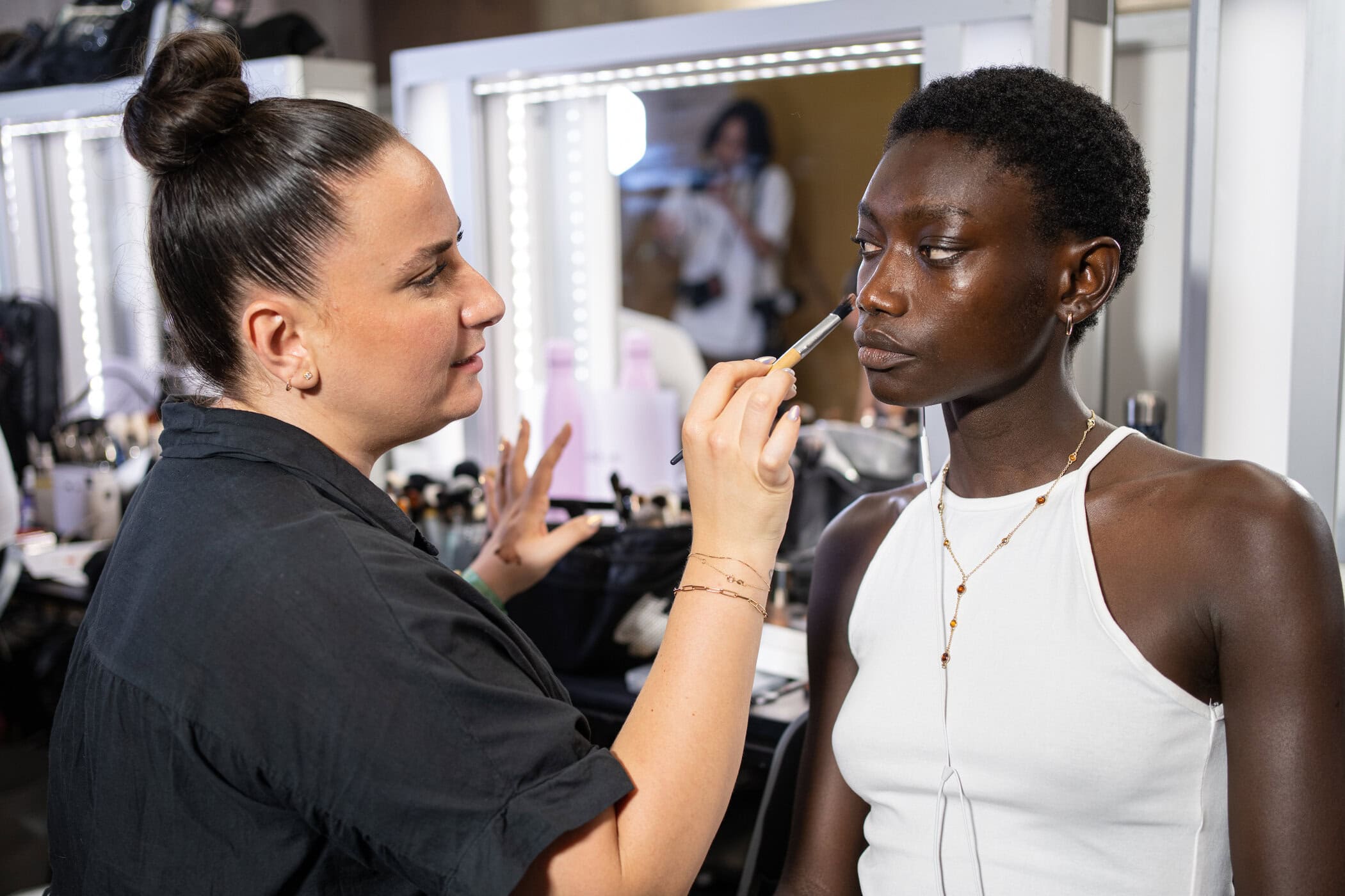 Willy Chavarria Spring 2027 Men's Fashion Show Backstage