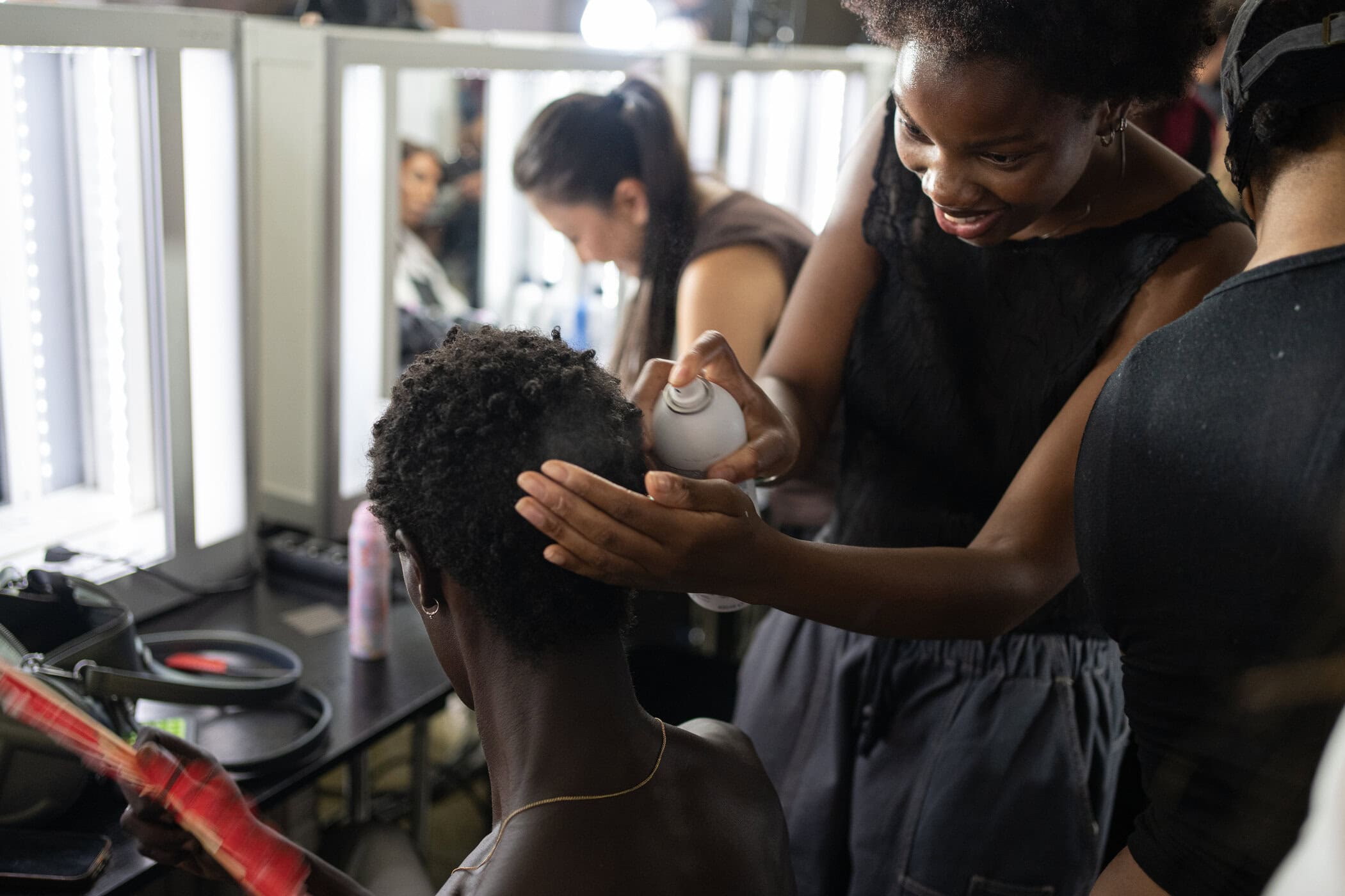 Willy Chavarria Spring 2027 Men's Fashion Show Backstage