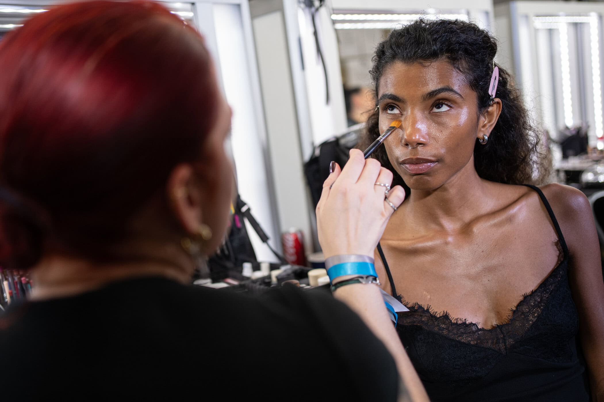 Willy Chavarria Spring 2027 Men's Fashion Show Backstage