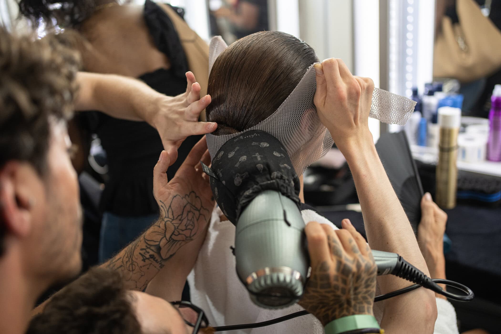 Willy Chavarria Spring 2027 Men's Fashion Show Backstage